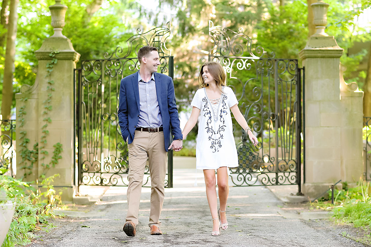 Erin Grant Indianpolis Museum of Art Newfields Engagement Session 178