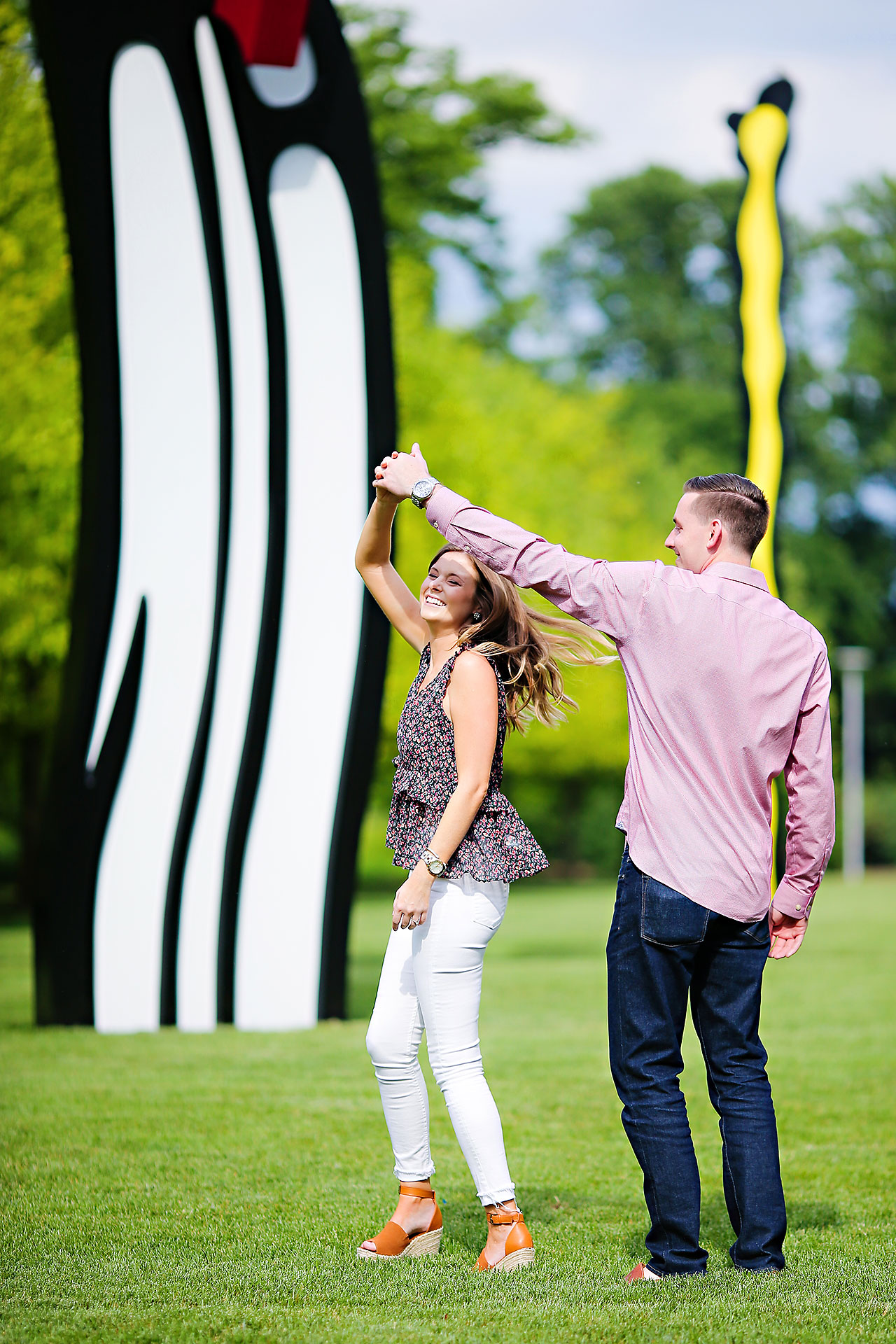Erin Grant Indianpolis Museum of Art Newfields Engagement Session 047