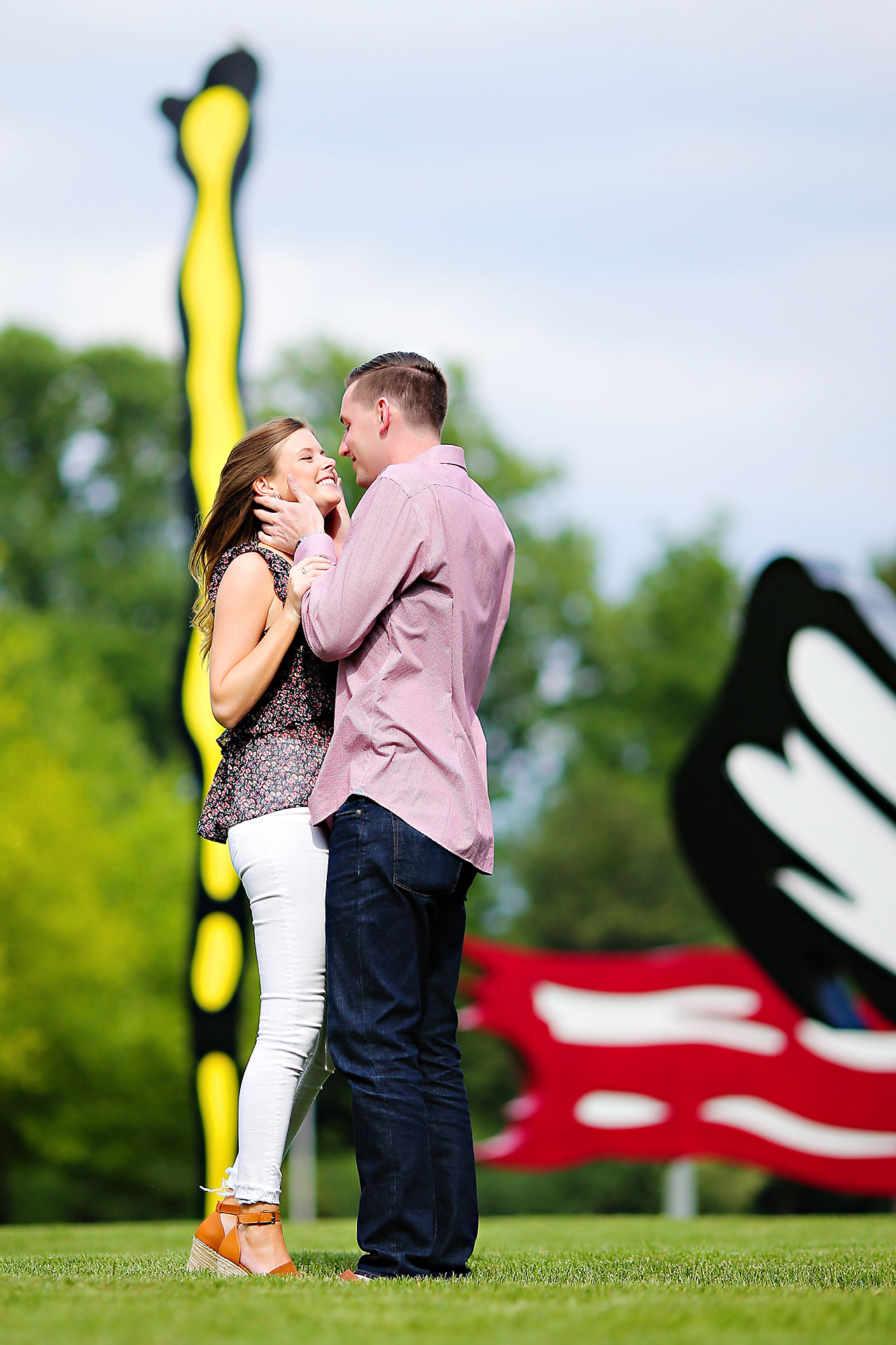 Erin Grant Indianpolis Museum of Art Newfields Engagement Session 020