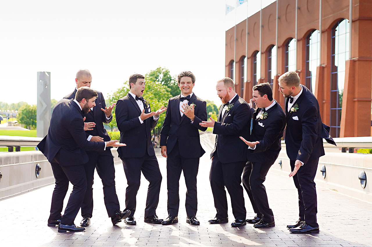 Laura Brandon Sacred Heart Conrad Indianapolis Wedding 169