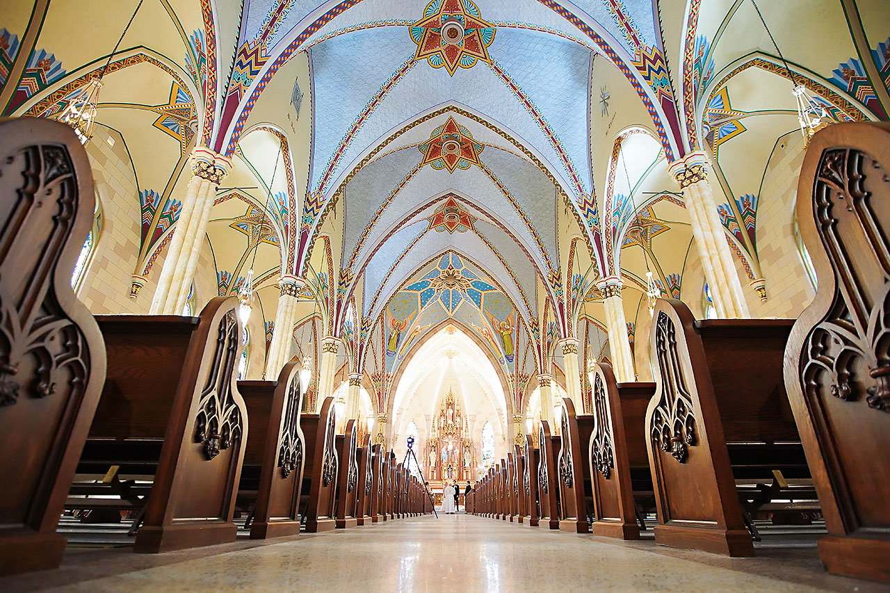 Laura Brandon Sacred Heart Conrad Indianapolis Wedding 061