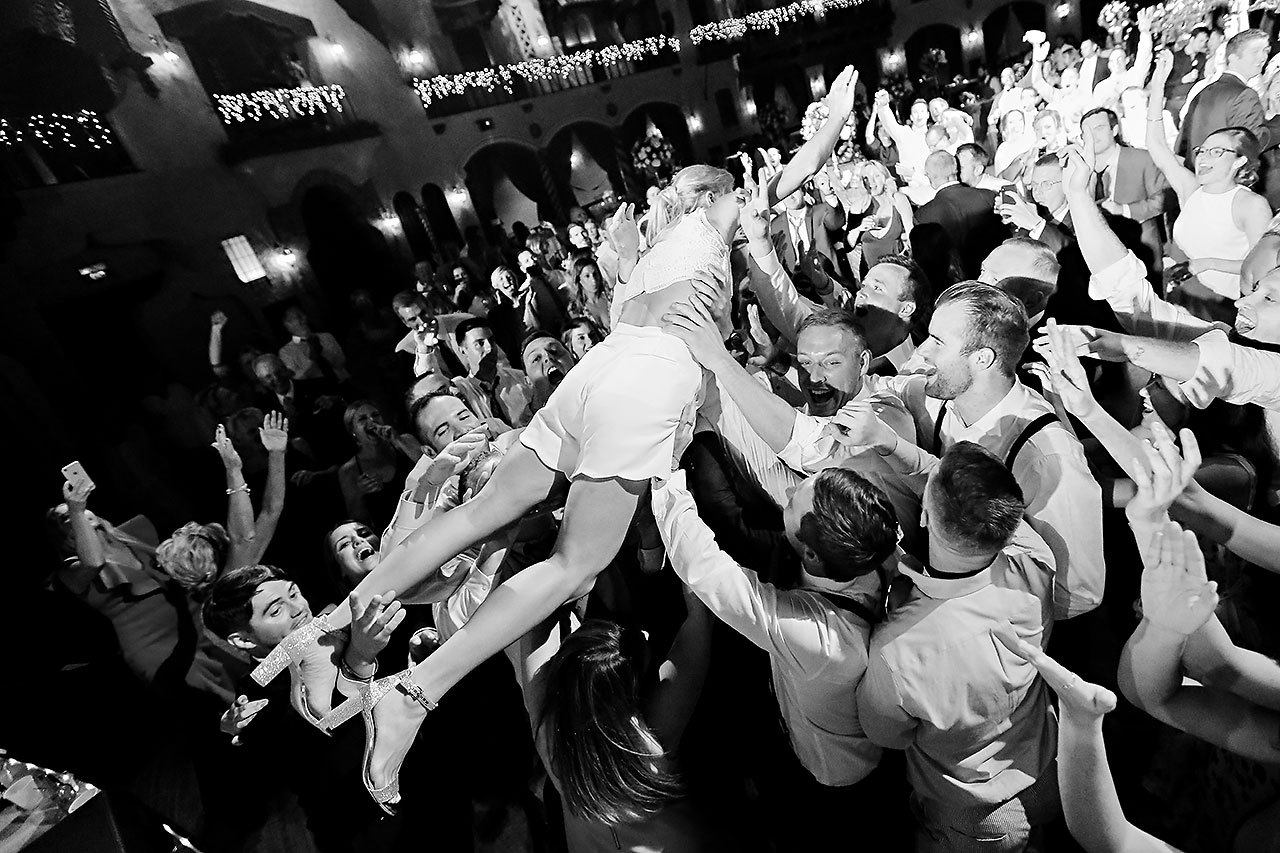 Jamie Reid St Johns and Indiana Roof Ballroom Wedding 345