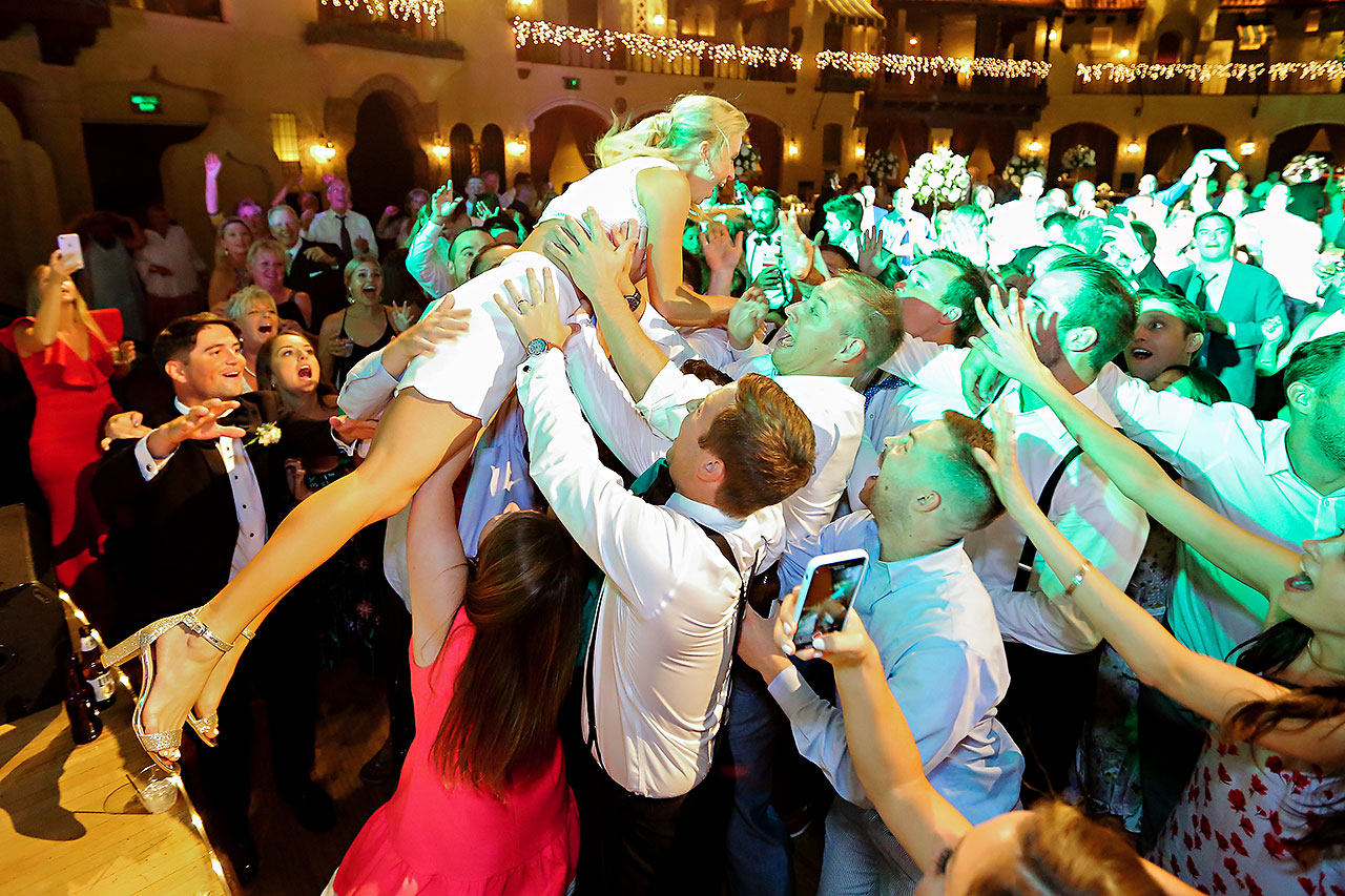 Jamie Reid St Johns and Indiana Roof Ballroom Wedding 343