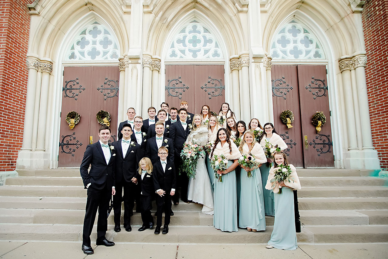 Courtney Areyan Sacred Heart and DAmore Indianapolis Wedding 117