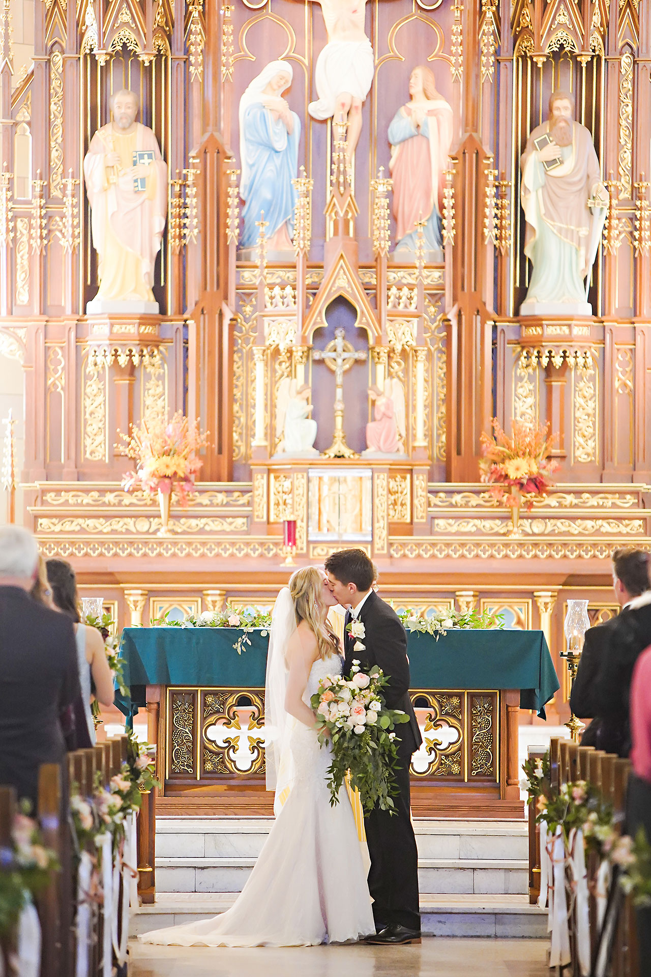 Courtney Areyan Sacred Heart and DAmore Indianapolis Wedding 102