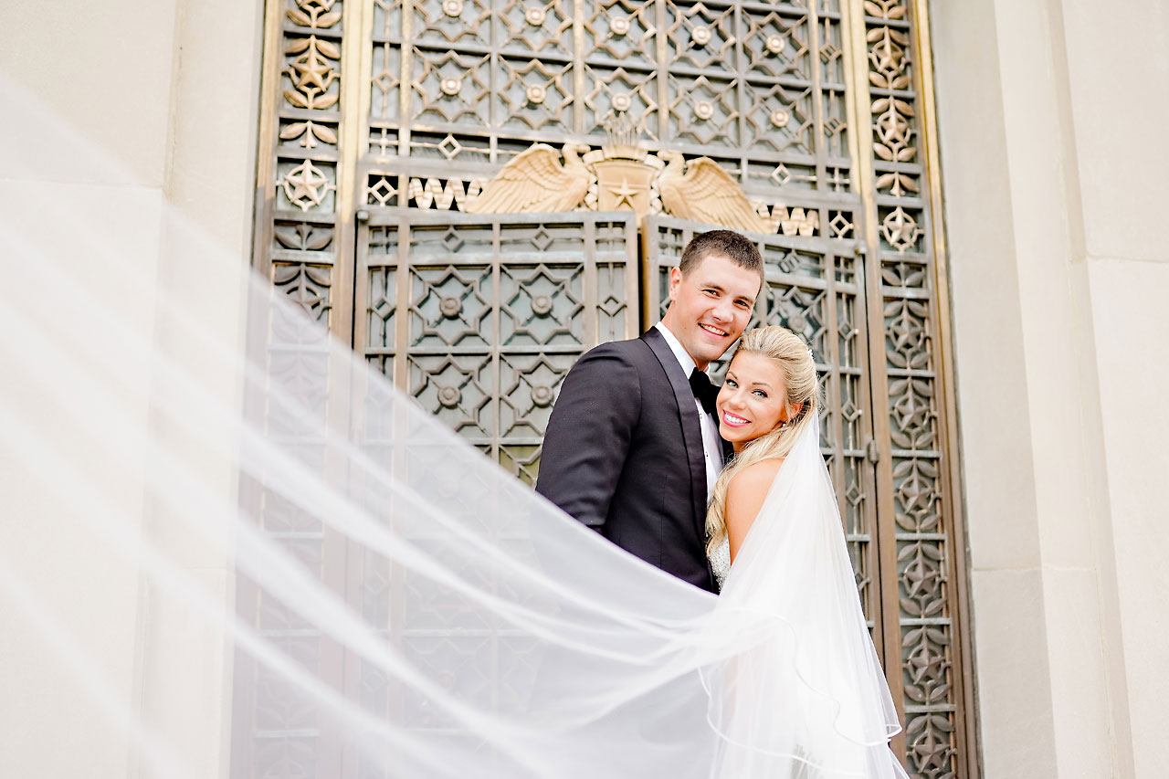 Julie Jonathan St Johns Scottish Rite Cathedral Indianapolis Wedding 177