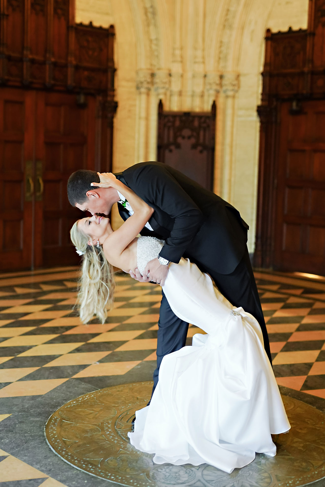 Julie Jonathan St Johns Scottish Rite Cathedral Indianapolis Wedding 190