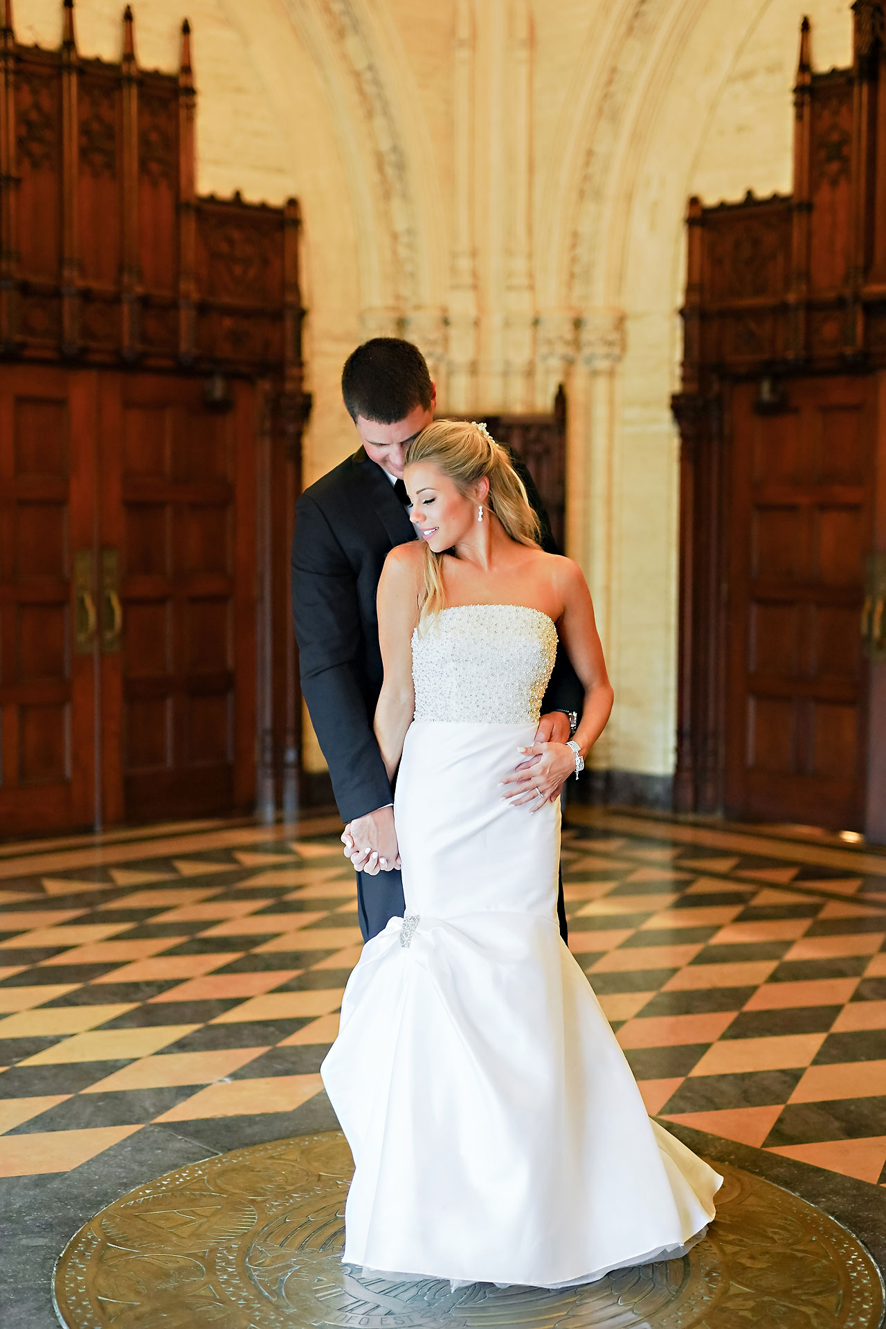 Julie Jonathan St Johns Scottish Rite Cathedral Indianapolis Wedding 201