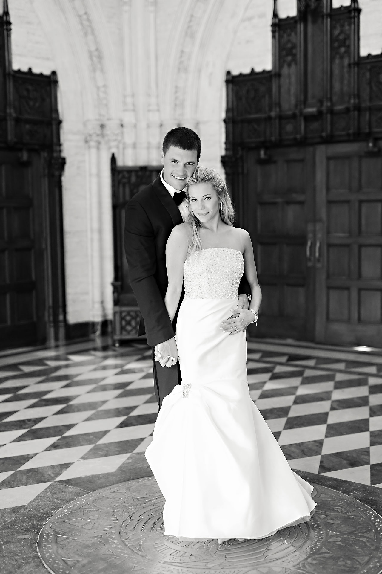 Julie Jonathan St Johns Scottish Rite Cathedral Indianapolis Wedding 203