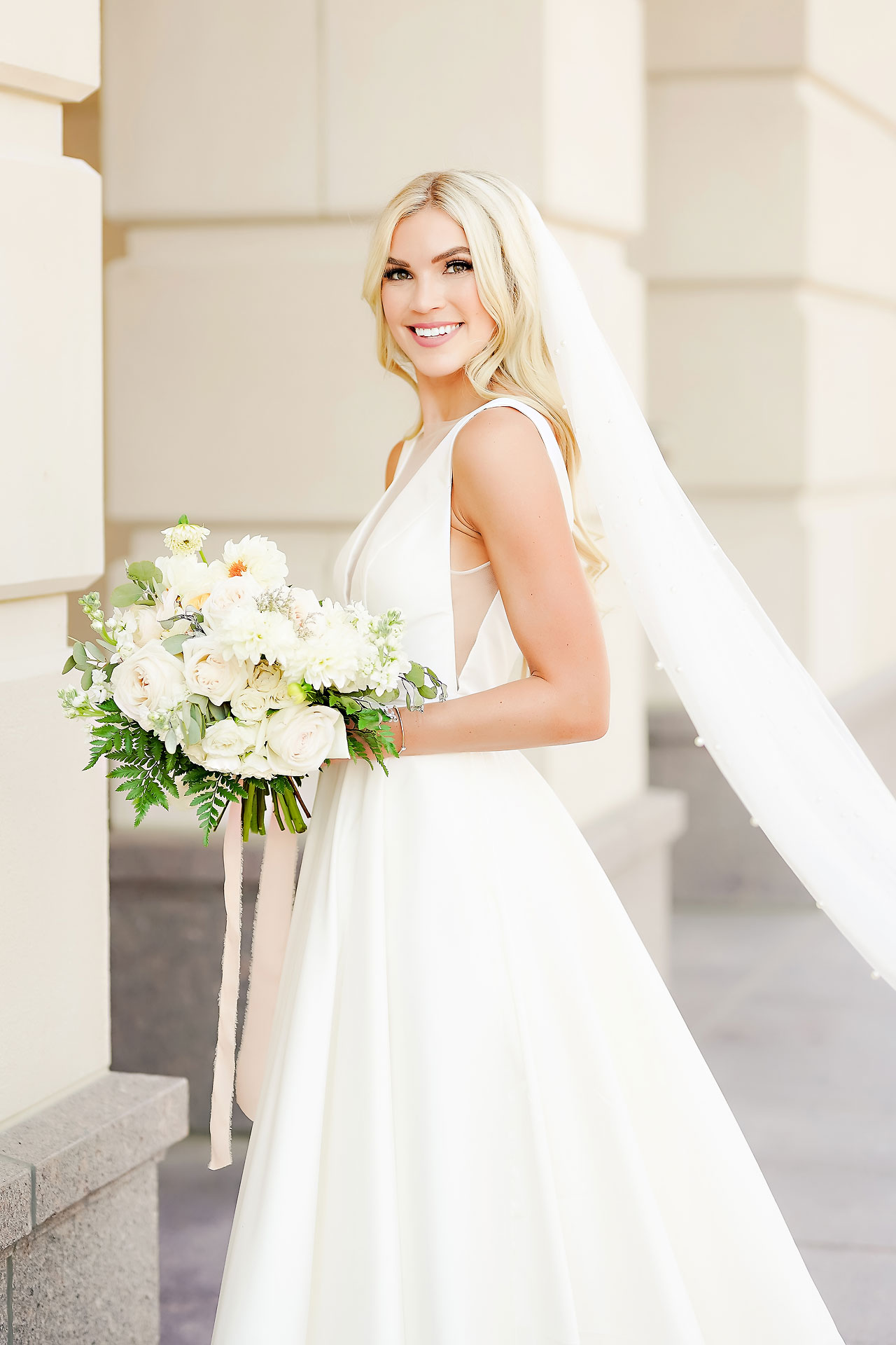 Heather Phil Second Presbyterian Scottish Rite Cathedral Indianapolis Wedding 175