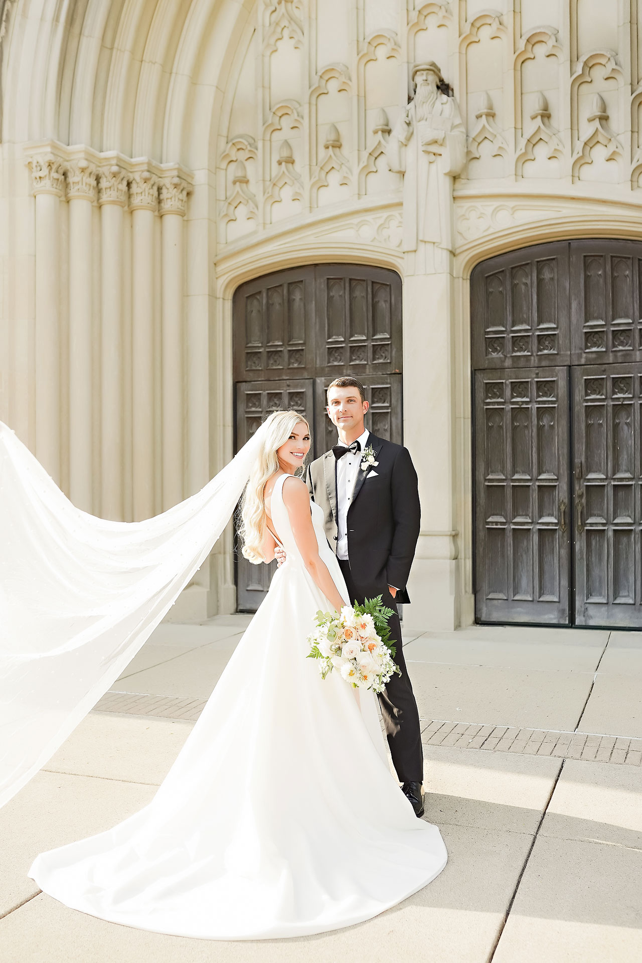 Heather Phil Second Presbyterian Scottish Rite Cathedral Indianapolis Wedding 238