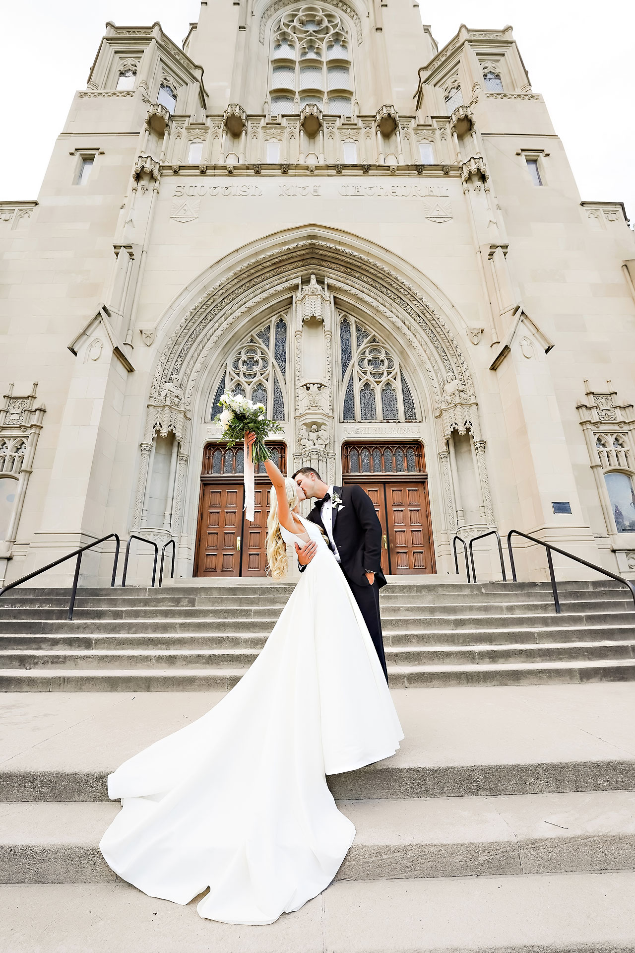 Heather Phil Second Presbyterian Scottish Rite Cathedral Indianapolis Wedding 240