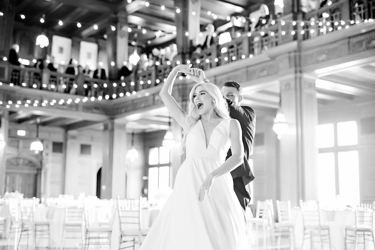Heather Phil Second Presbyterian Scottish Rite Cathedral Indianapolis Wedding 299