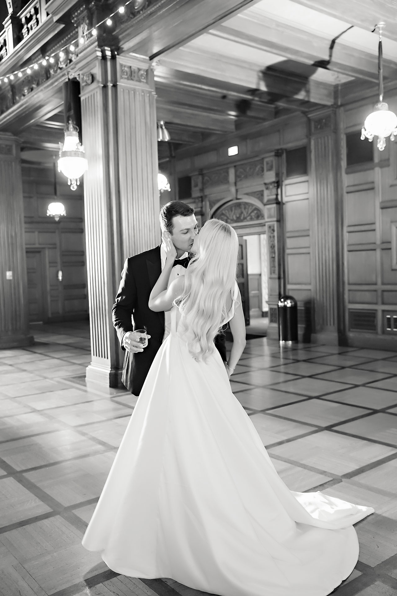 Heather Phil Second Presbyterian Scottish Rite Cathedral Indianapolis Wedding 303