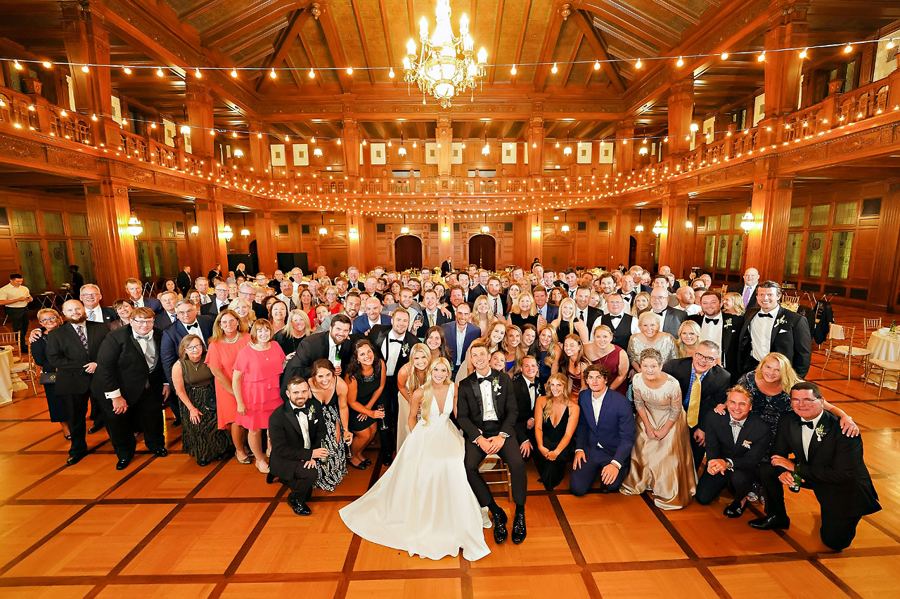 Heather Phil Second Presbyterian Scottish Rite Cathedral Indianapolis Wedding 360