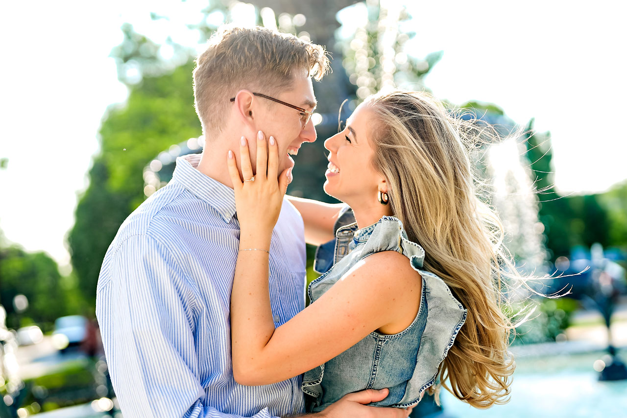 MARY + NATE | CARMEL ENGAGEMENT SESSION