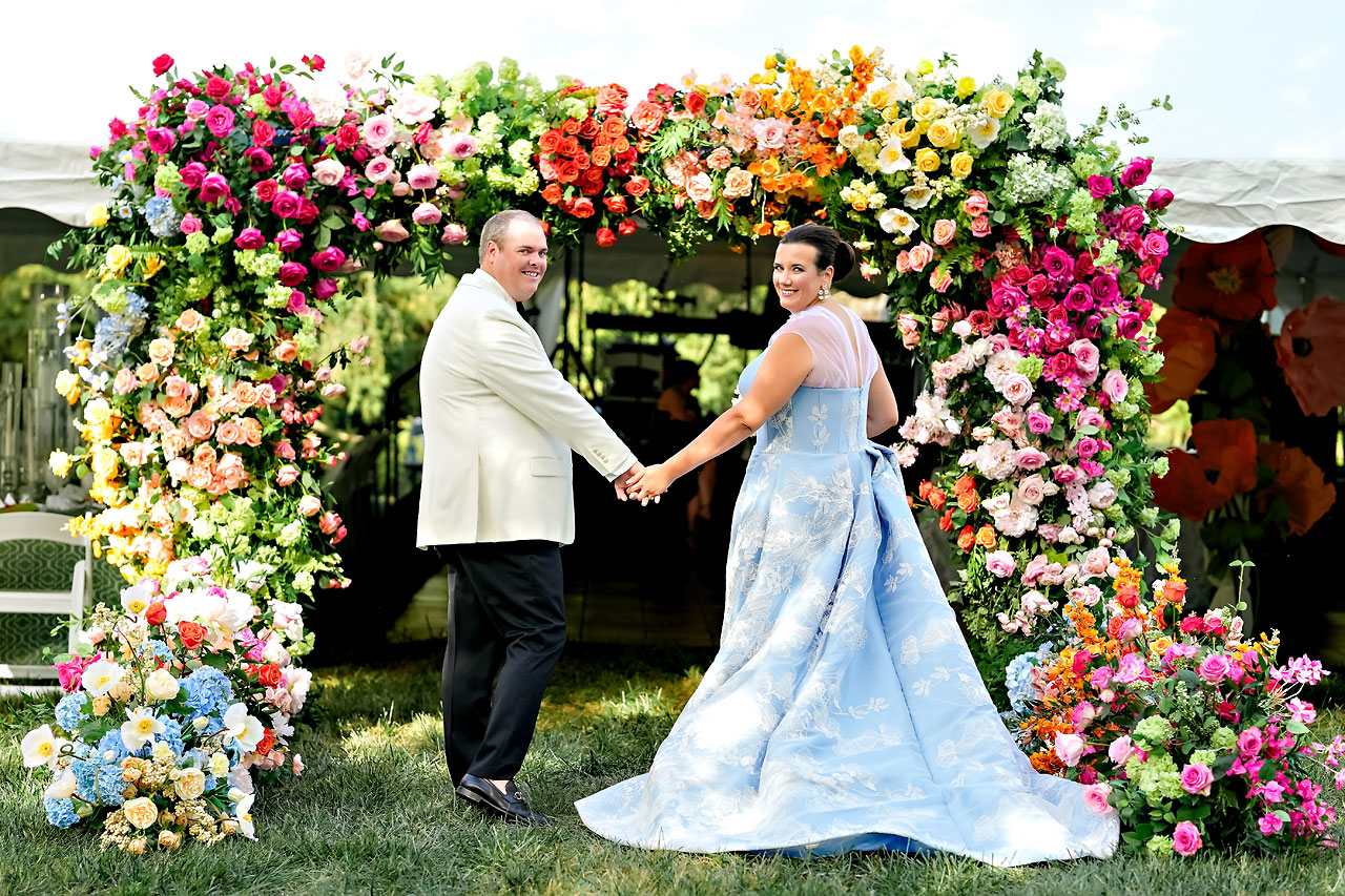 RACHEL + CRAIG | TERRE HAUTE INDIANA TENT WEDDING RECEPTION