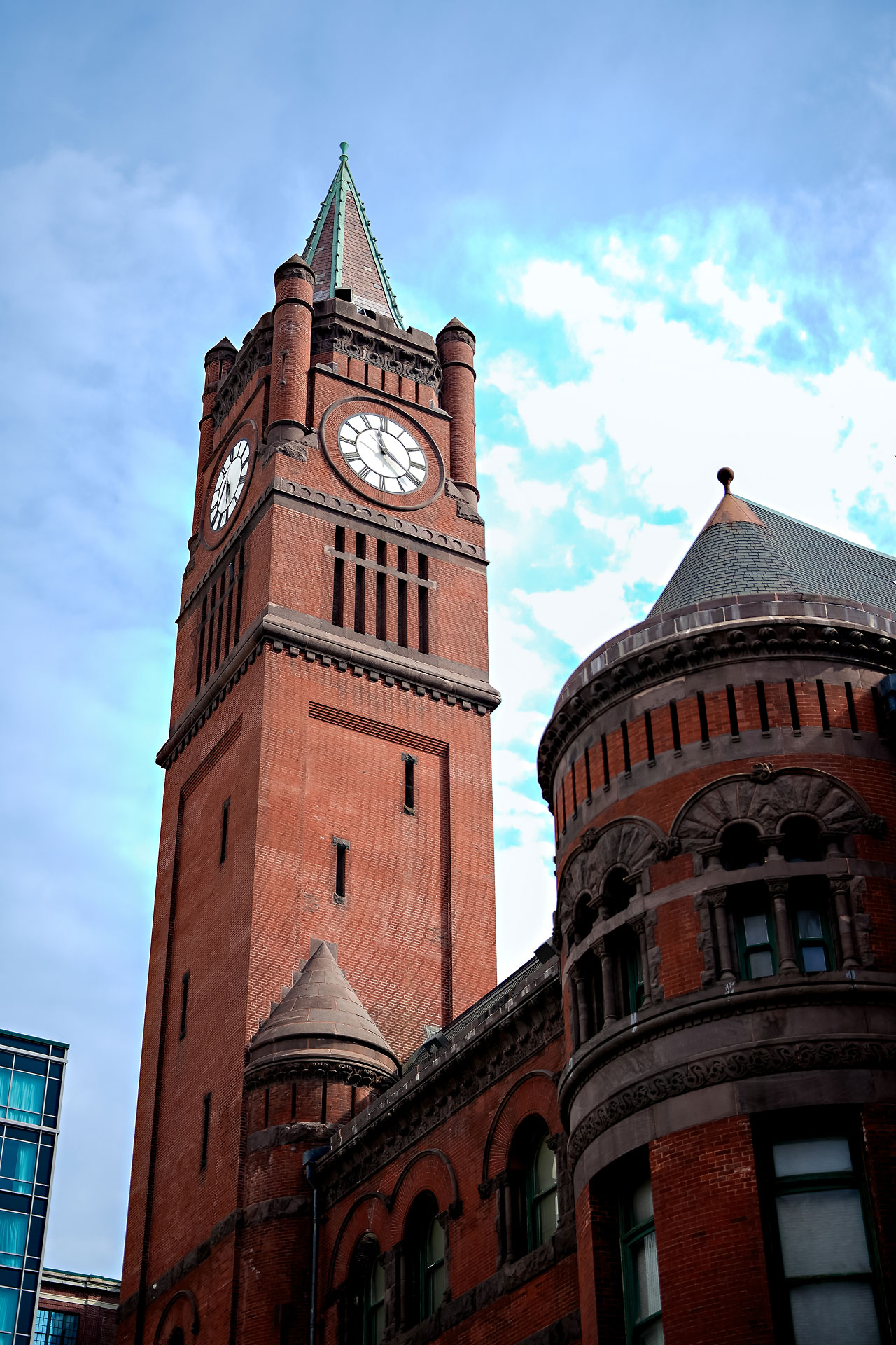 Lauren Colin Crowne Plaza Union Station Grand Hall Indianapolis Wedding 016