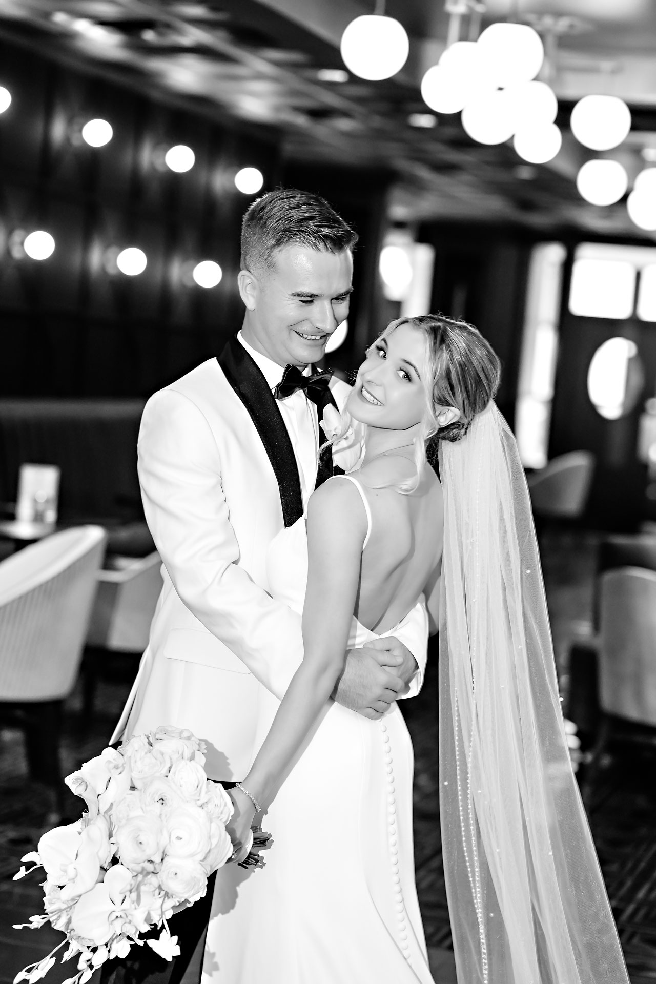 Lauren Colin Crowne Plaza Union Station Grand Hall Indianapolis Wedding 101