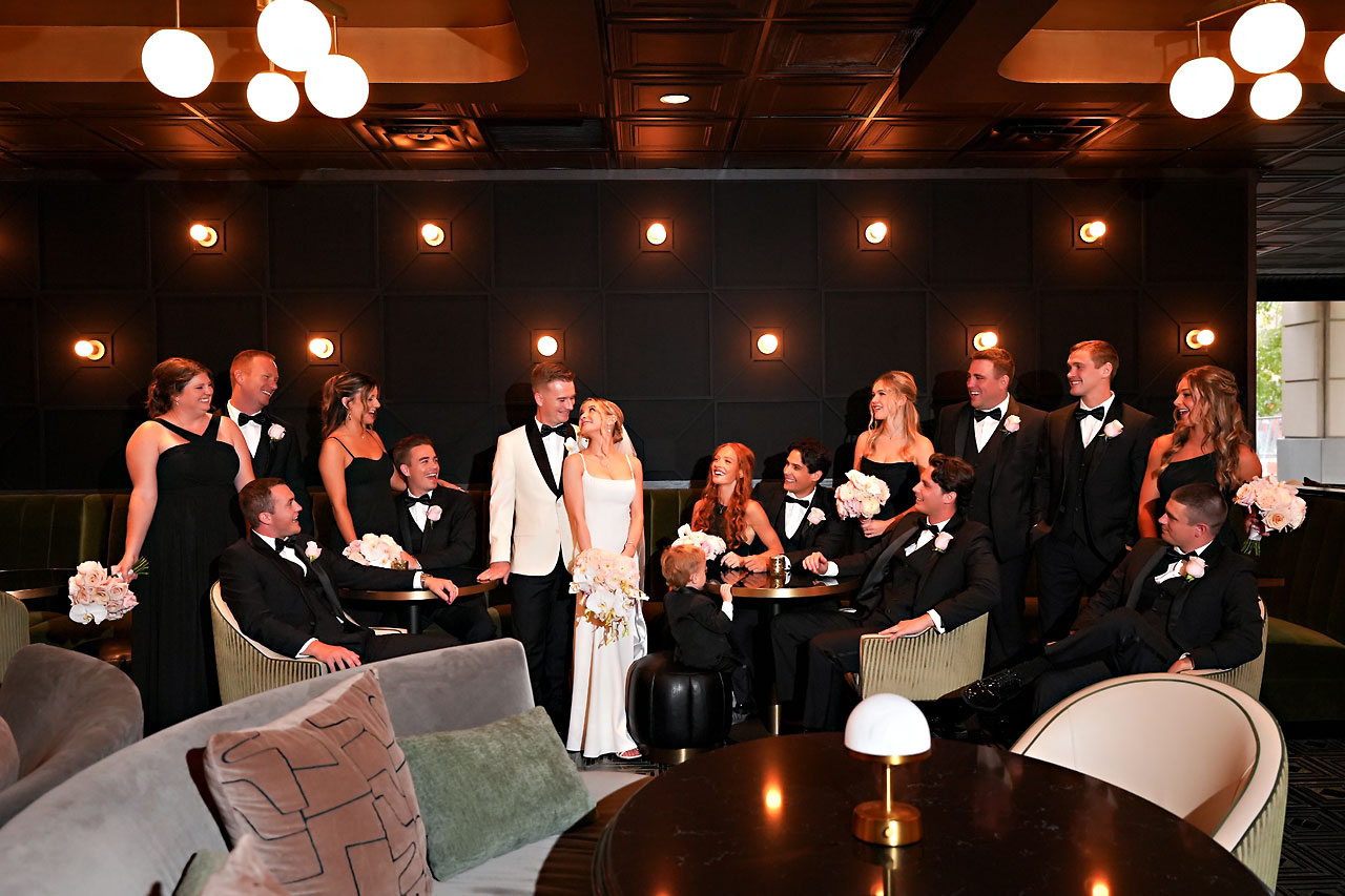 Lauren Colin Crowne Plaza Union Station Grand Hall Indianapolis Wedding 111