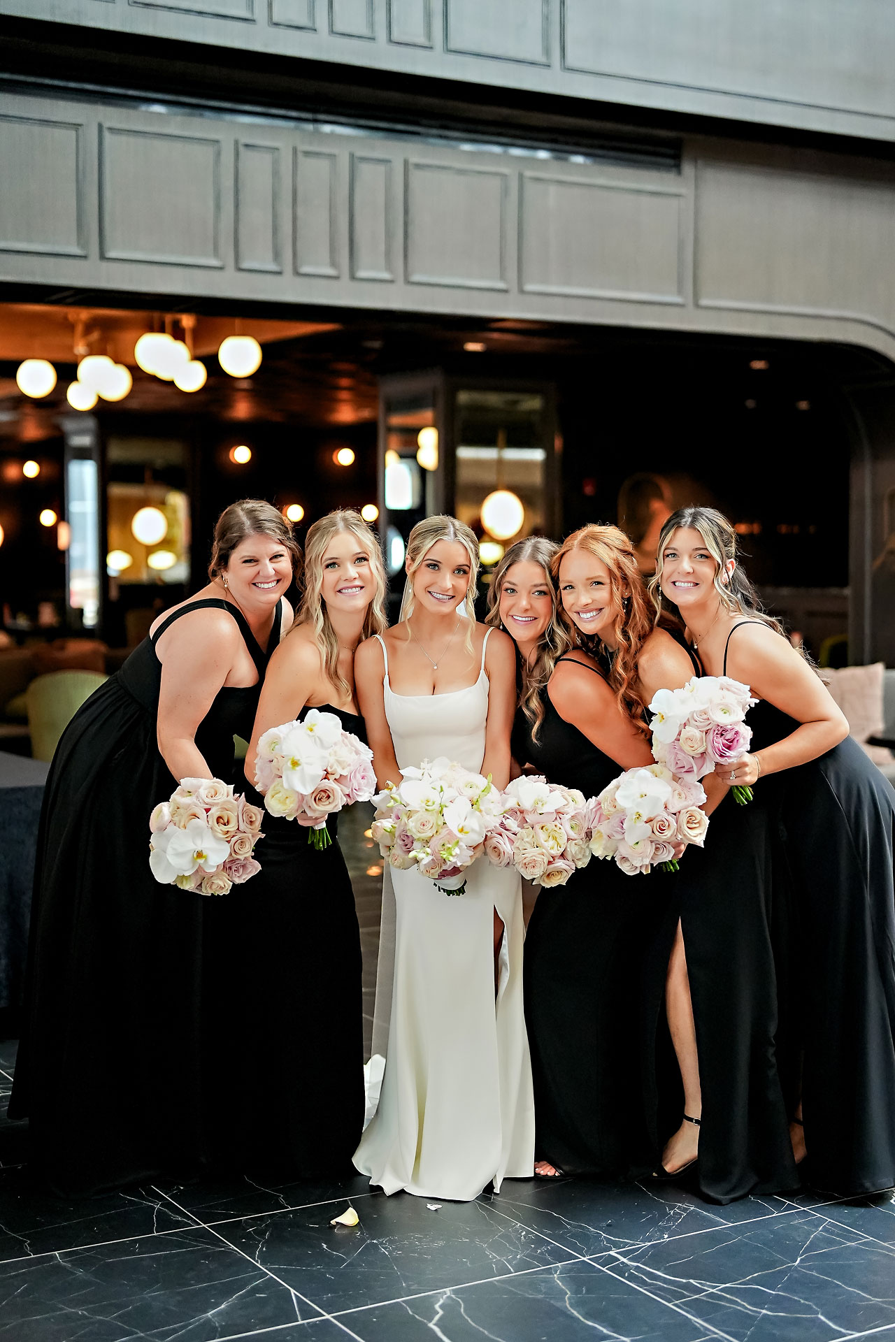 Lauren Colin Crowne Plaza Union Station Grand Hall Indianapolis Wedding 120
