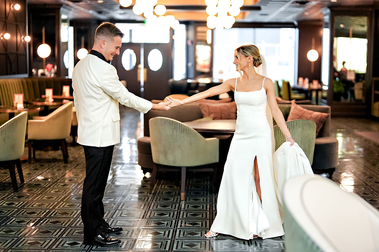 Lauren Colin Crowne Plaza Union Station Grand Hall Indianapolis Wedding 135