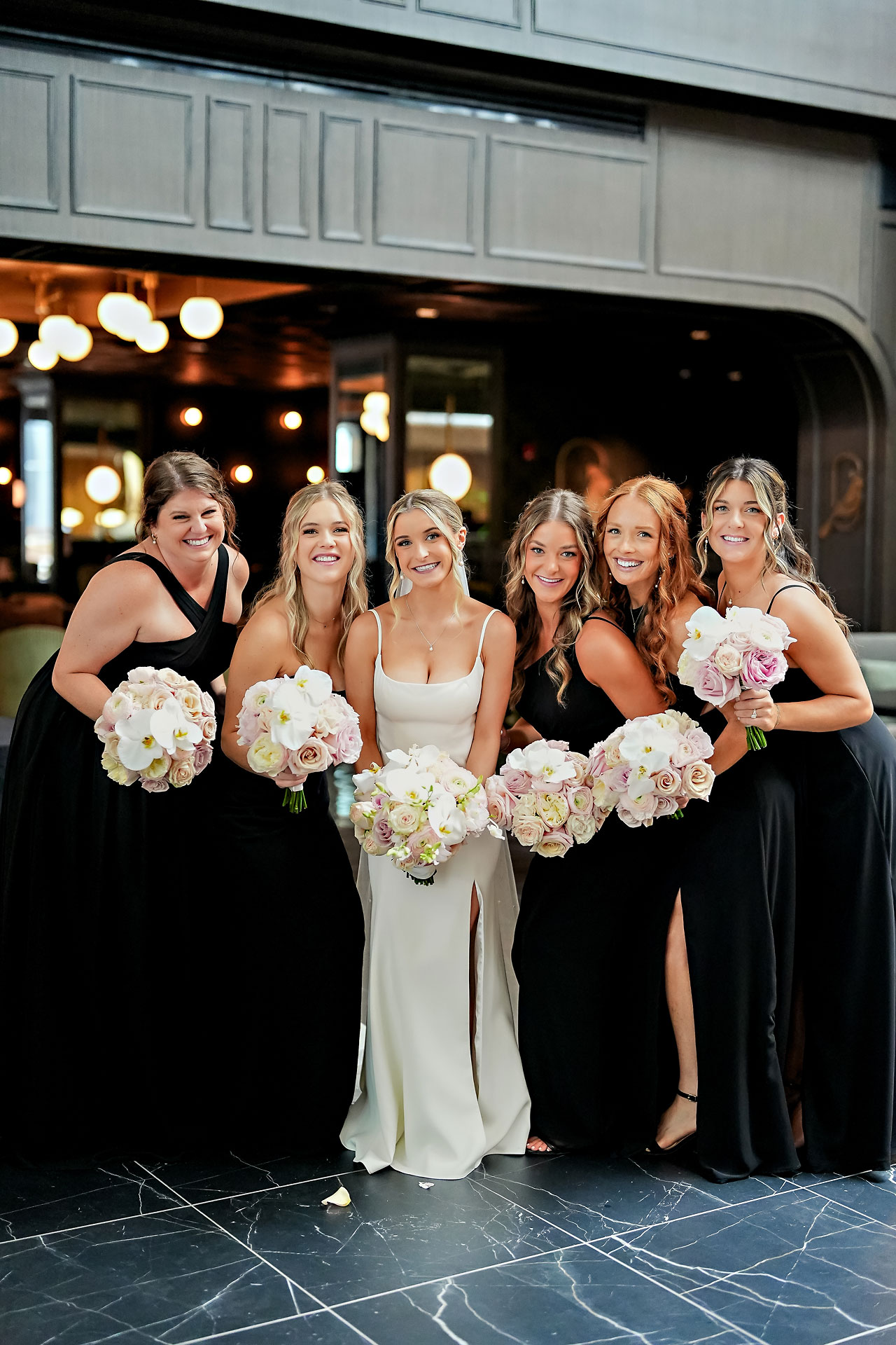 Lauren Colin Crowne Plaza Union Station Grand Hall Indianapolis Wedding 140