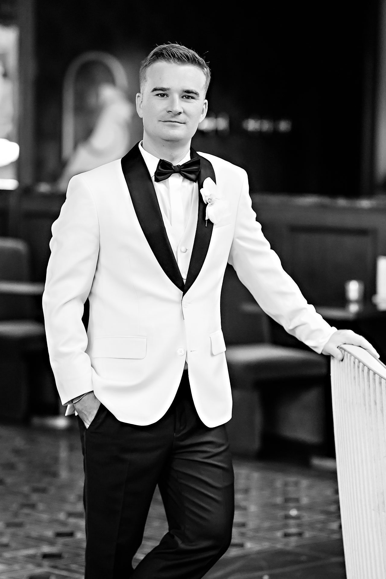 Lauren Colin Crowne Plaza Union Station Grand Hall Indianapolis Wedding 145
