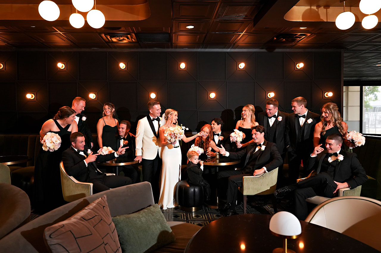 Lauren Colin Crowne Plaza Union Station Grand Hall Indianapolis Wedding 146