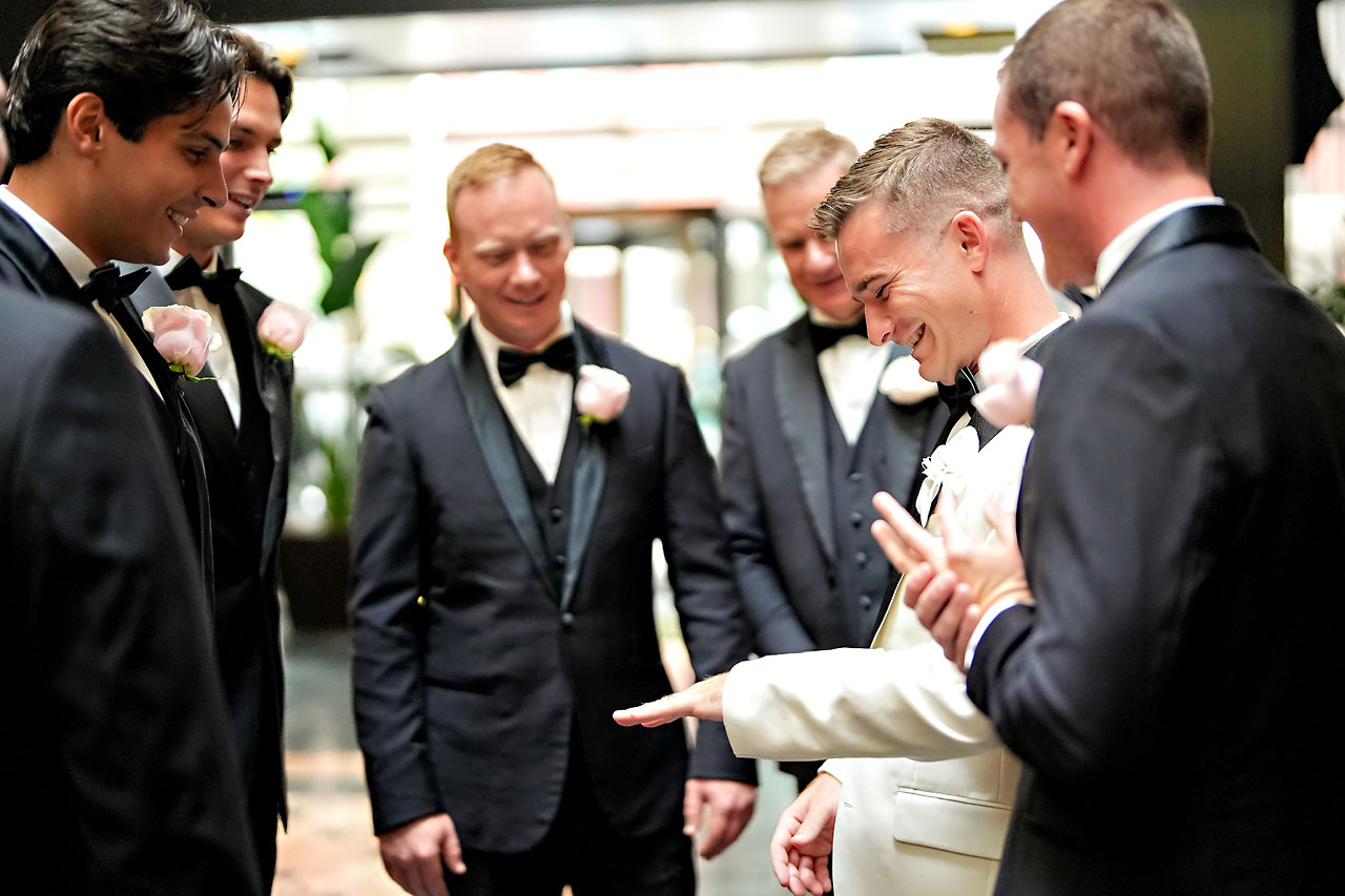 Lauren Colin Crowne Plaza Union Station Grand Hall Indianapolis Wedding 153
