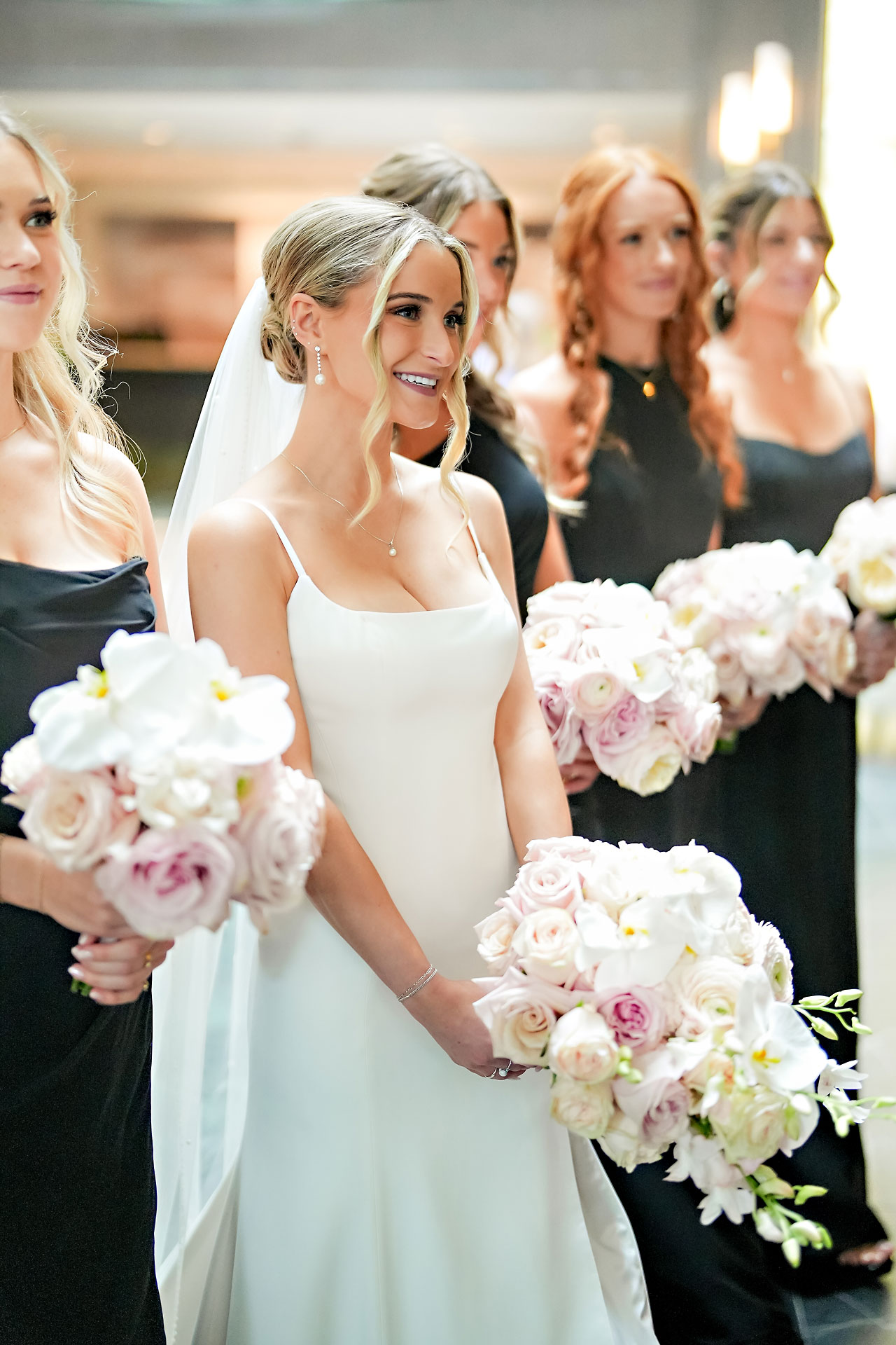 Lauren Colin Crowne Plaza Union Station Grand Hall Indianapolis Wedding 154
