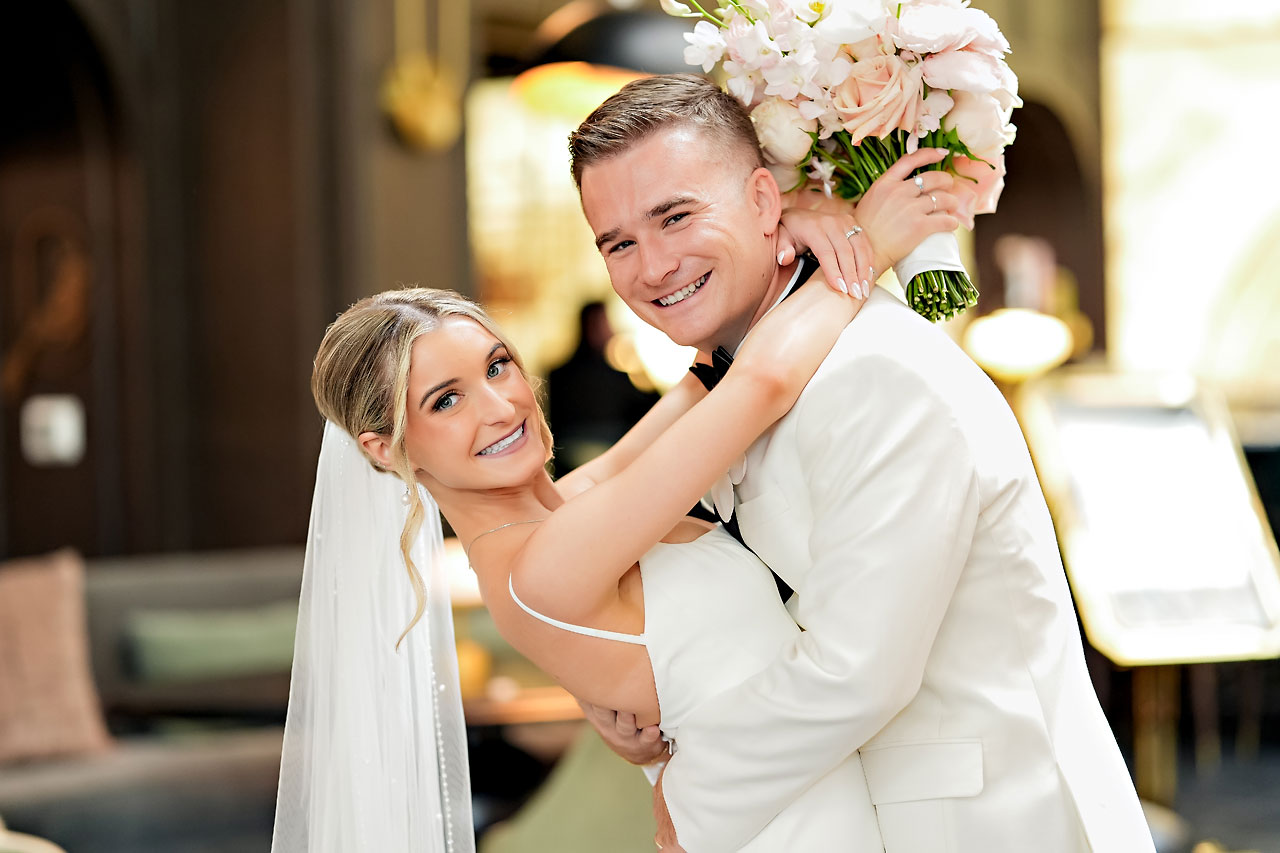 Lauren Colin Crowne Plaza Union Station Grand Hall Indianapolis Wedding 166