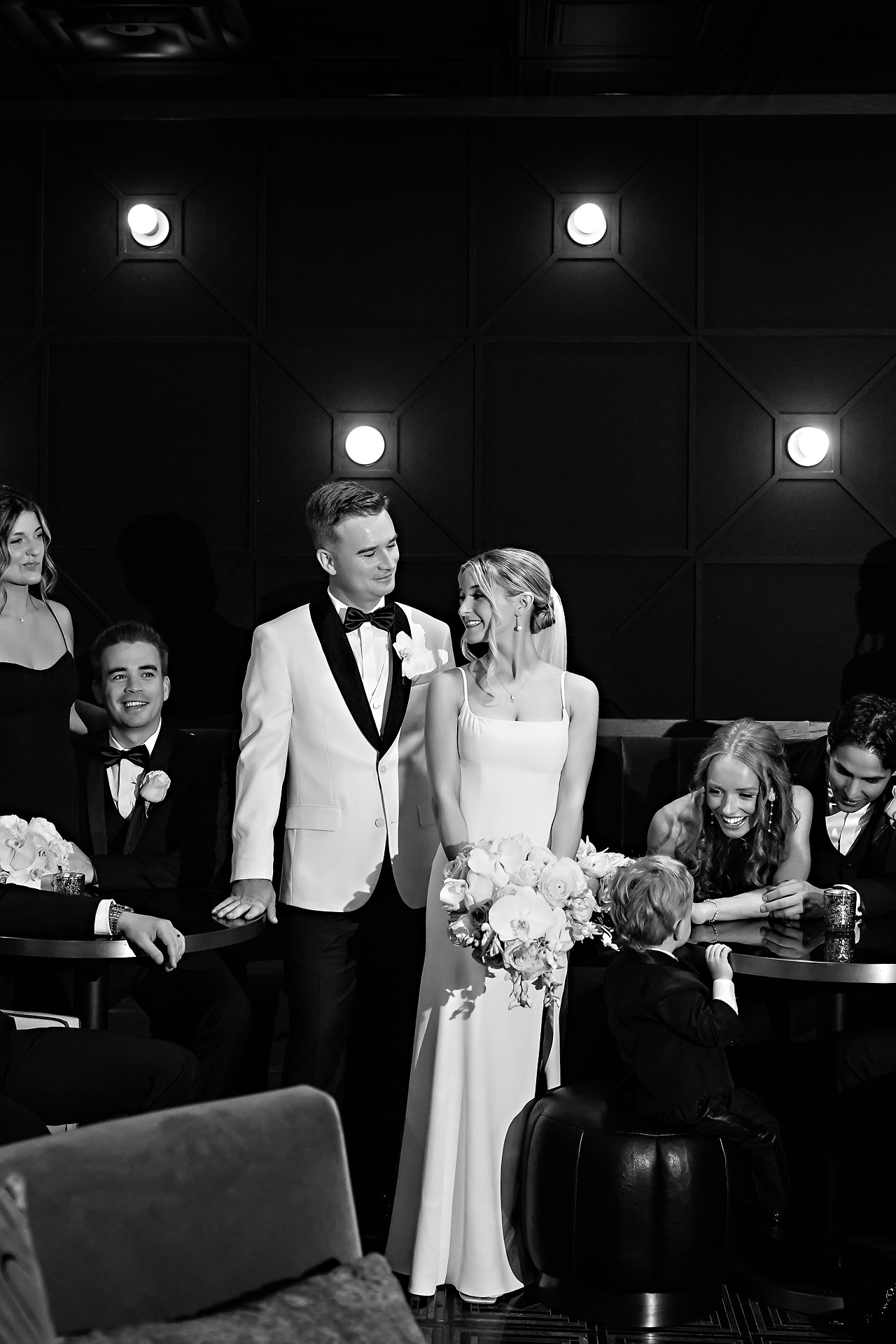 Lauren Colin Crowne Plaza Union Station Grand Hall Indianapolis Wedding 174