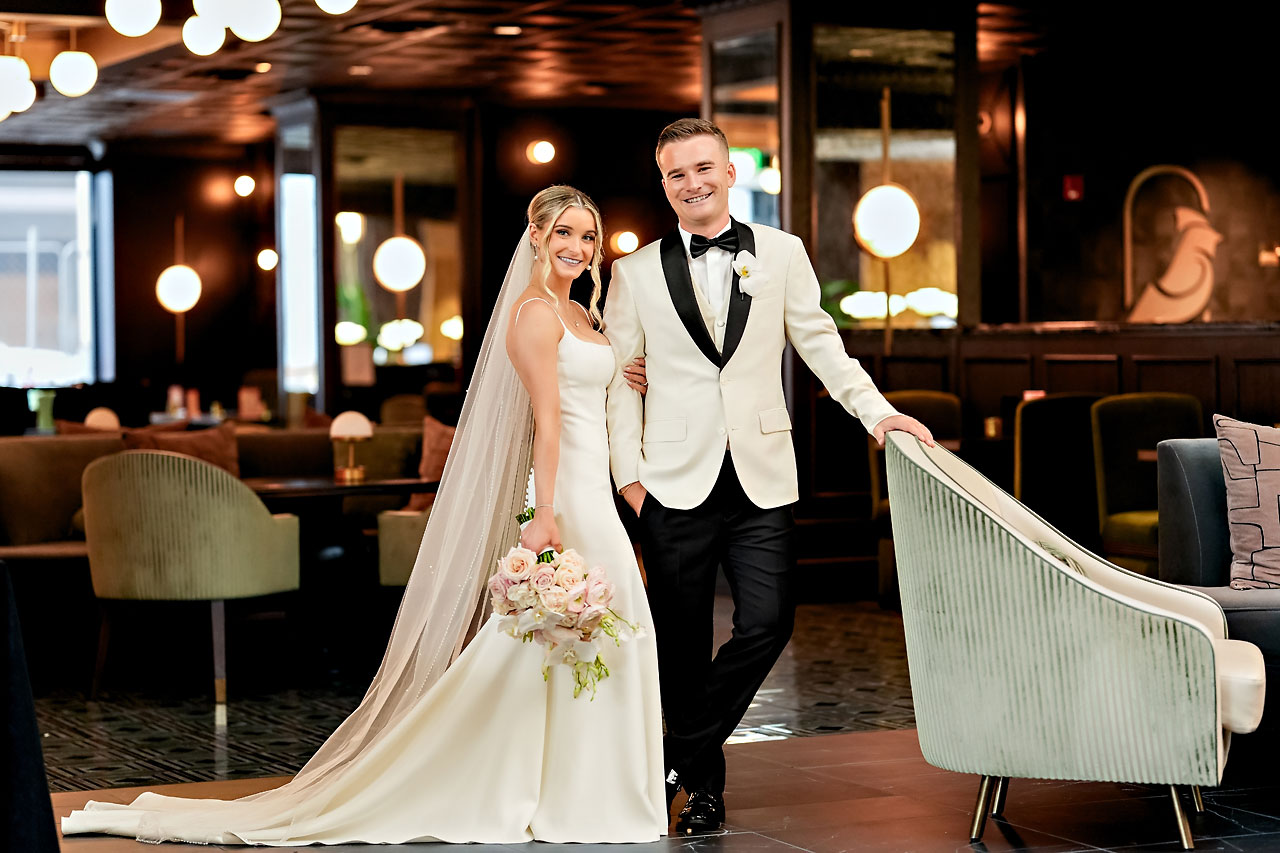 Lauren Colin Crowne Plaza Union Station Grand Hall Indianapolis Wedding 184