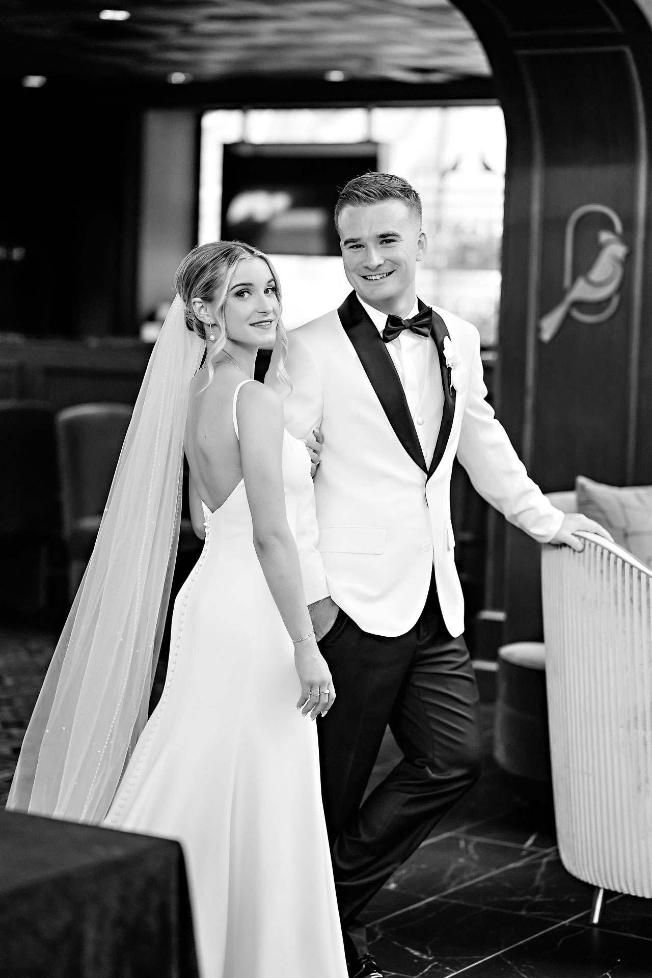 Lauren Colin Crowne Plaza Union Station Grand Hall Indianapolis Wedding 186