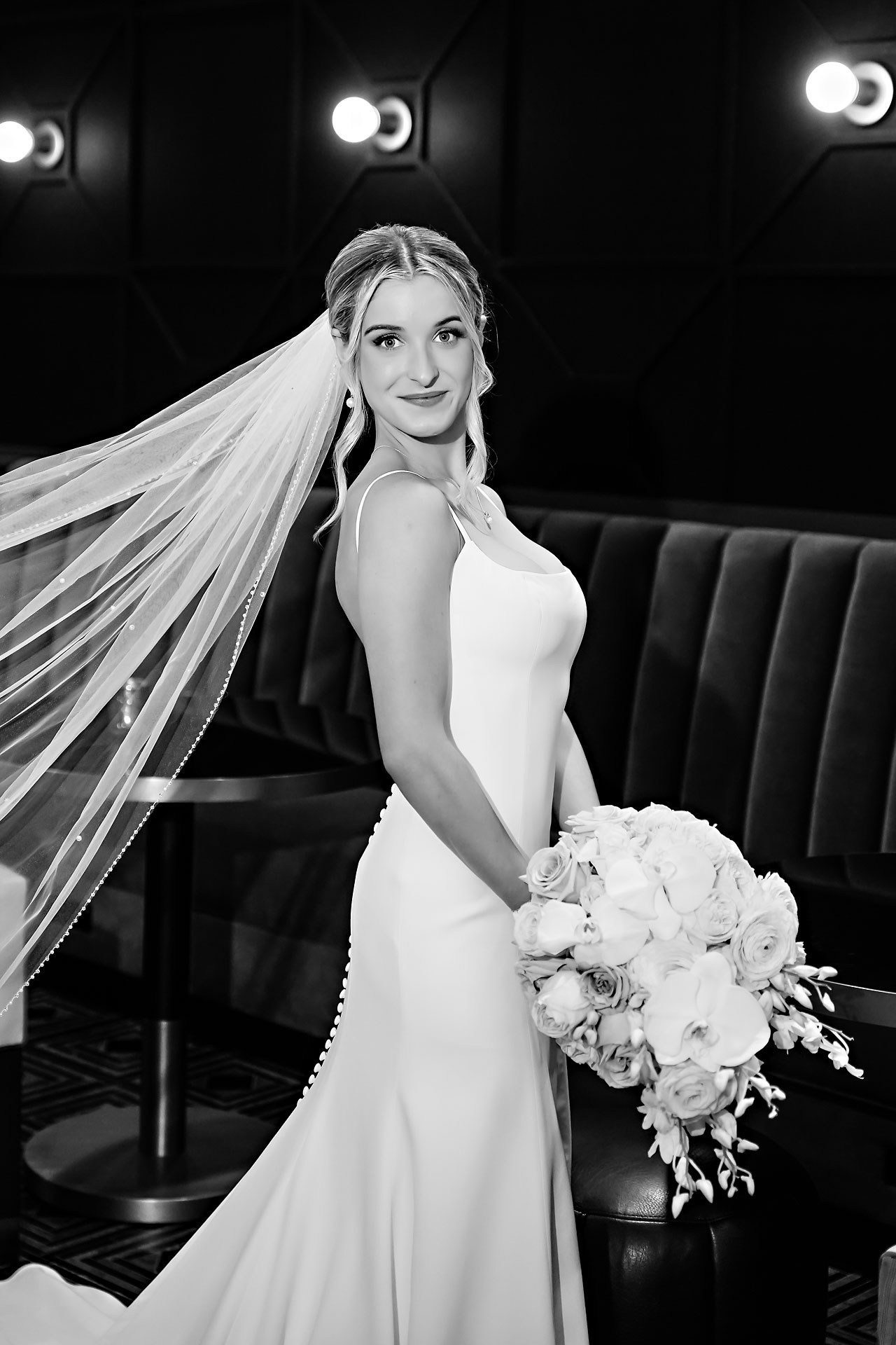 Lauren Colin Crowne Plaza Union Station Grand Hall Indianapolis Wedding 192
