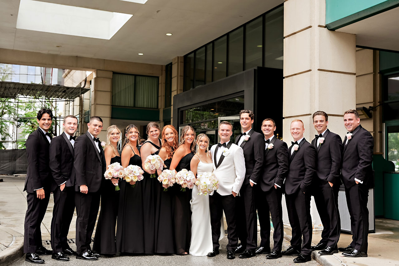Lauren Colin Crowne Plaza Union Station Grand Hall Indianapolis Wedding 193