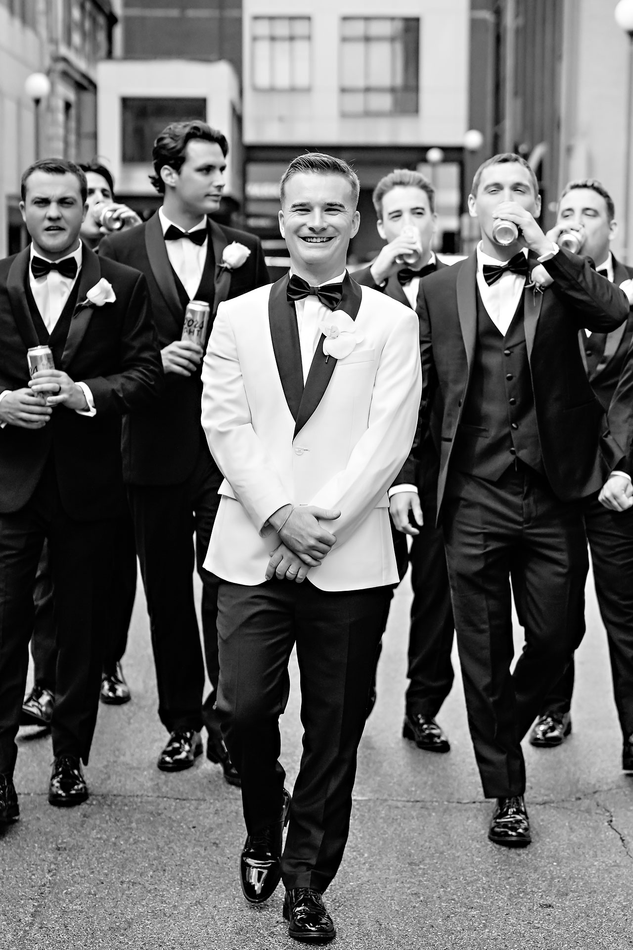 Lauren Colin Crowne Plaza Union Station Grand Hall Indianapolis Wedding 205
