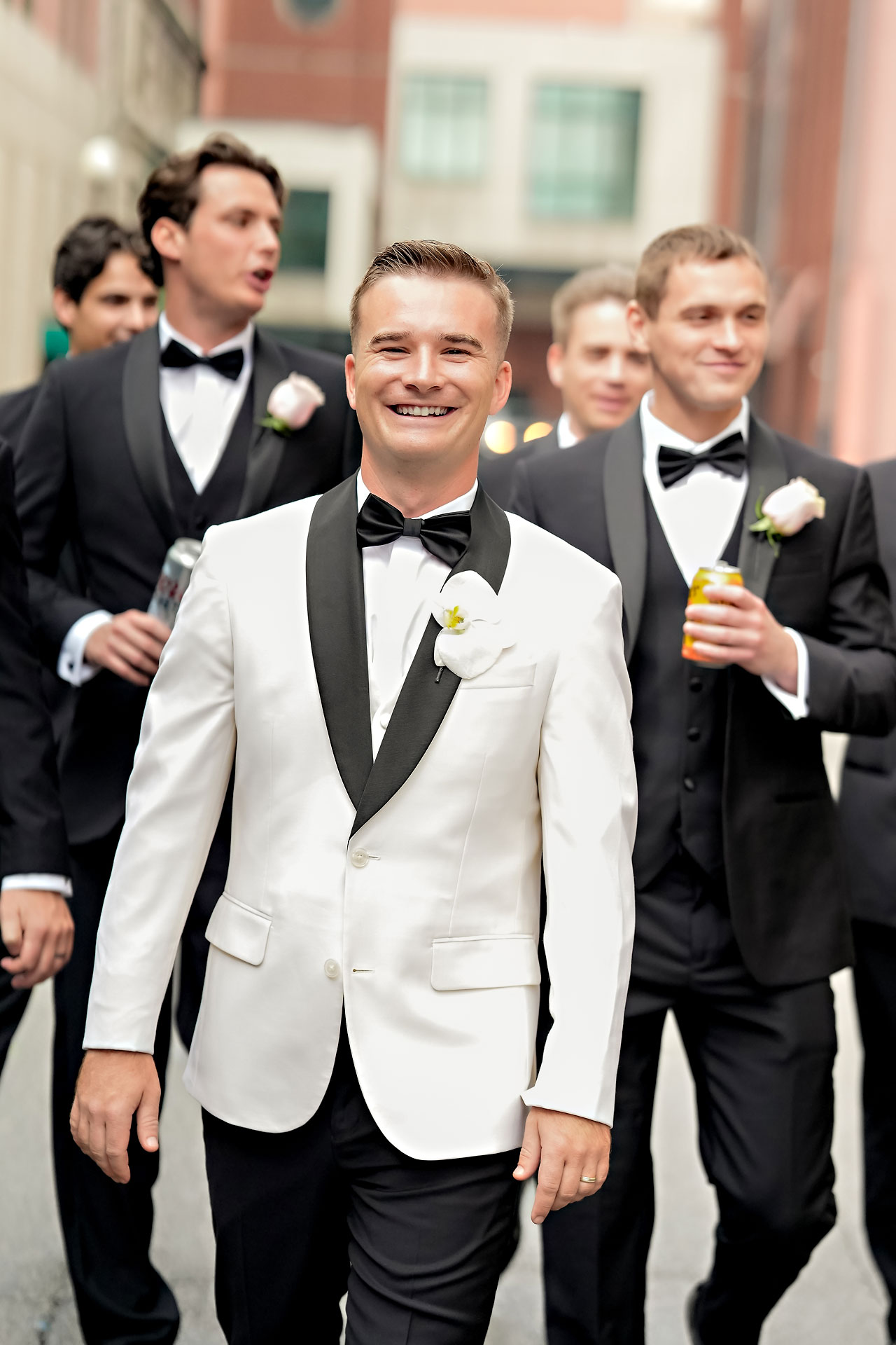 Lauren Colin Crowne Plaza Union Station Grand Hall Indianapolis Wedding 211