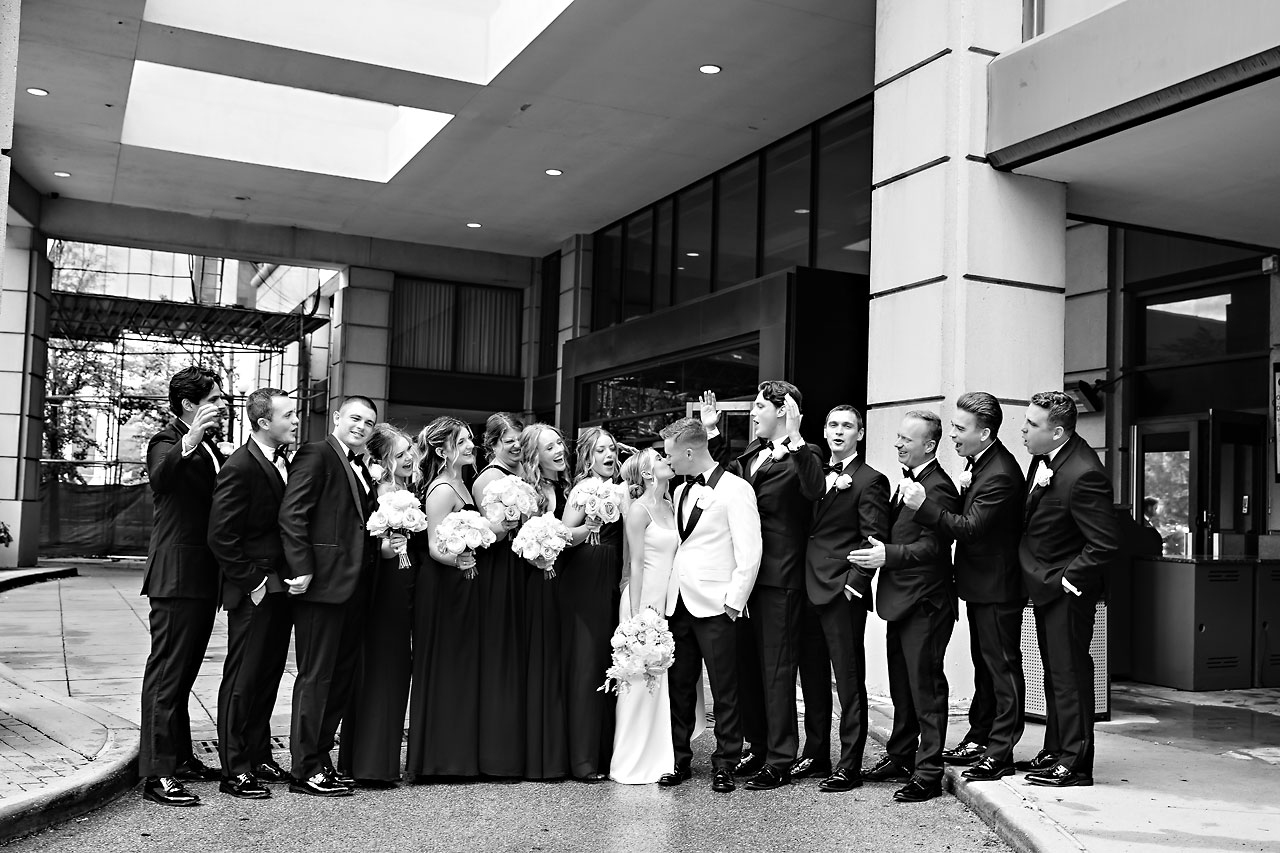 Lauren Colin Crowne Plaza Union Station Grand Hall Indianapolis Wedding 214