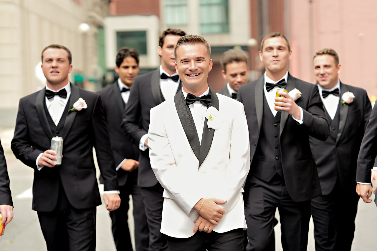 Lauren Colin Crowne Plaza Union Station Grand Hall Indianapolis Wedding 215