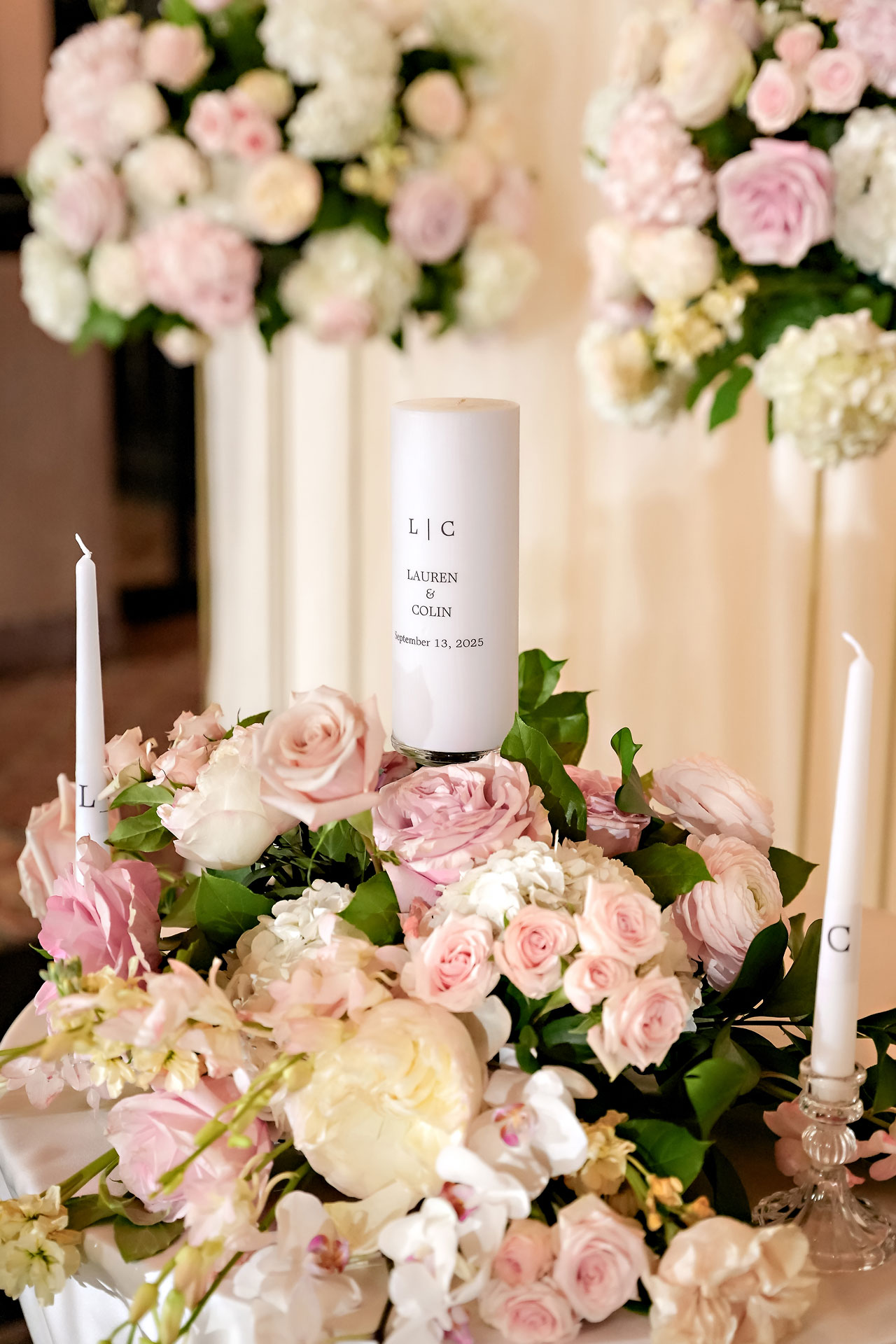 Lauren Colin Crowne Plaza Union Station Grand Hall Indianapolis Wedding 218