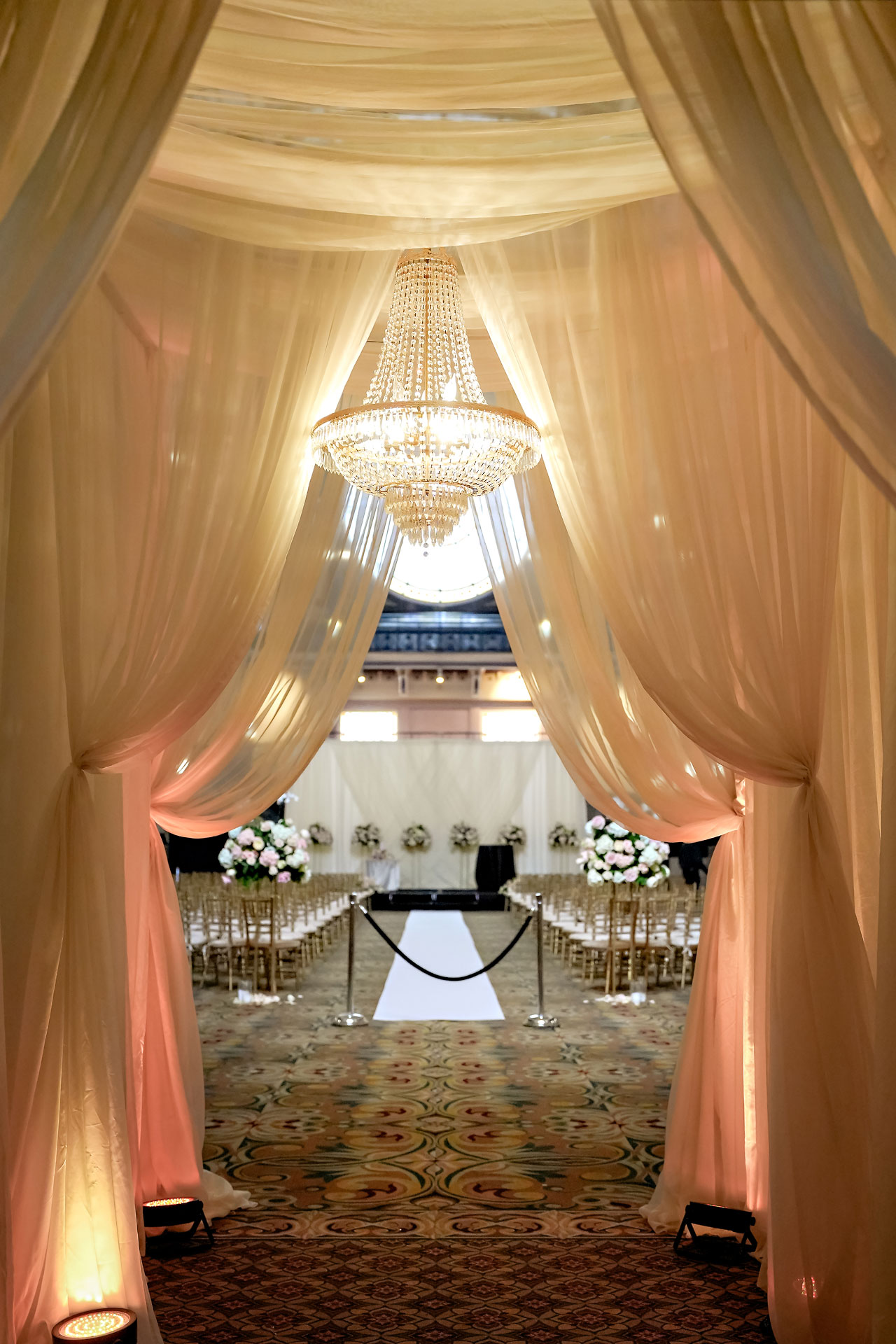 Lauren Colin Crowne Plaza Union Station Grand Hall Indianapolis Wedding 219