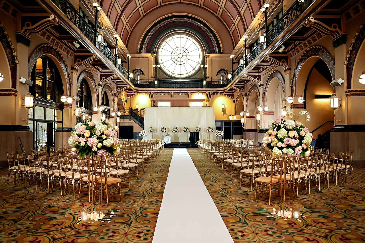 Lauren Colin Crowne Plaza Union Station Grand Hall Indianapolis Wedding 221