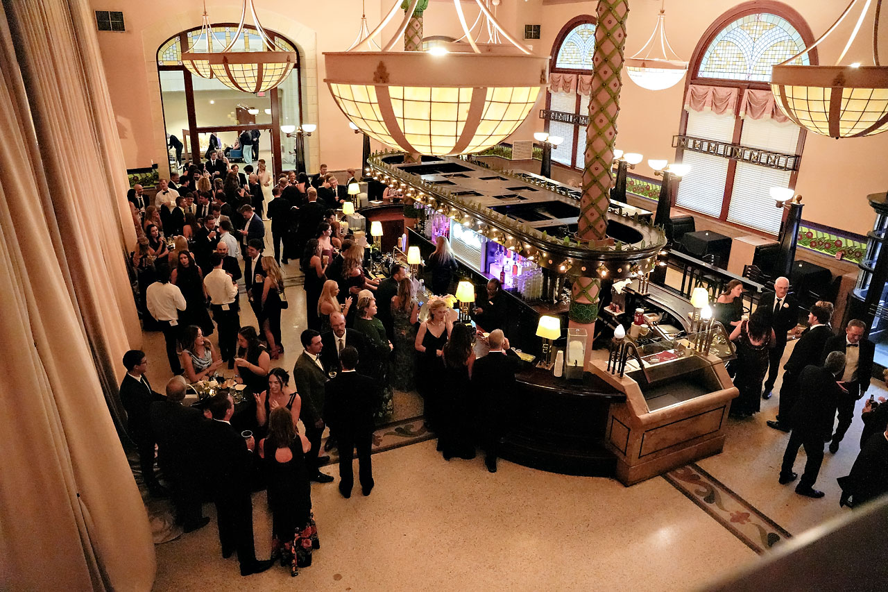 Lauren Colin Crowne Plaza Union Station Grand Hall Indianapolis Wedding 259