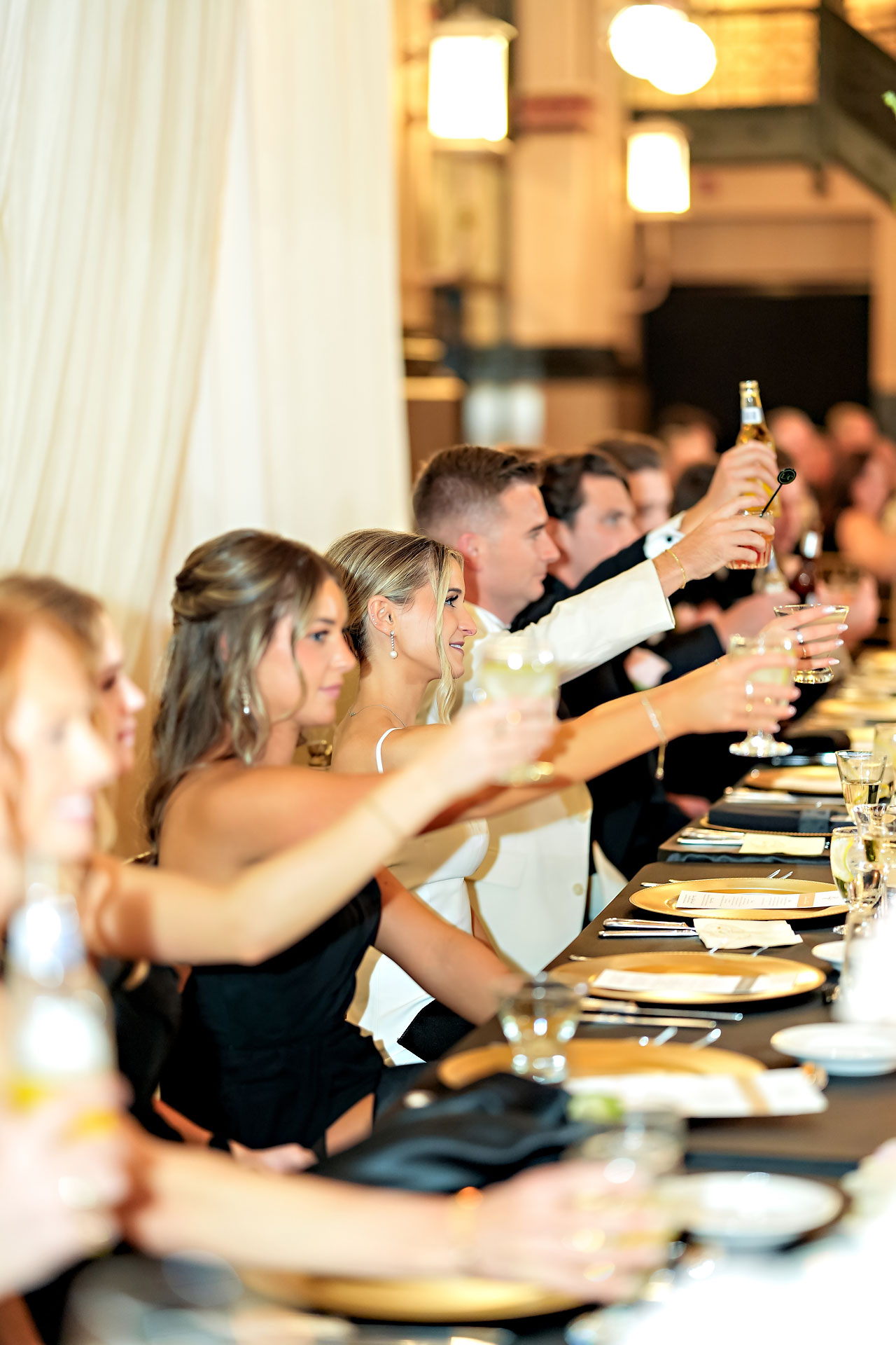 Lauren Colin Crowne Plaza Union Station Grand Hall Indianapolis Wedding 292