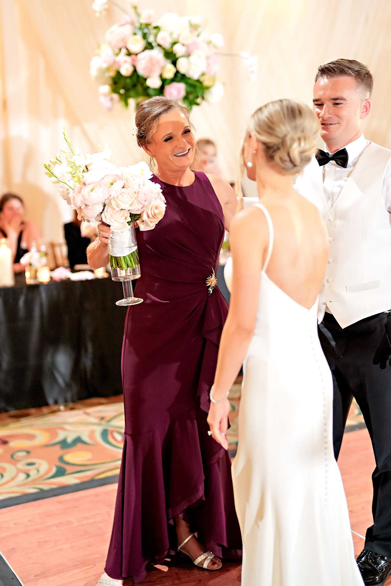 Lauren Colin Crowne Plaza Union Station Grand Hall Indianapolis Wedding 299