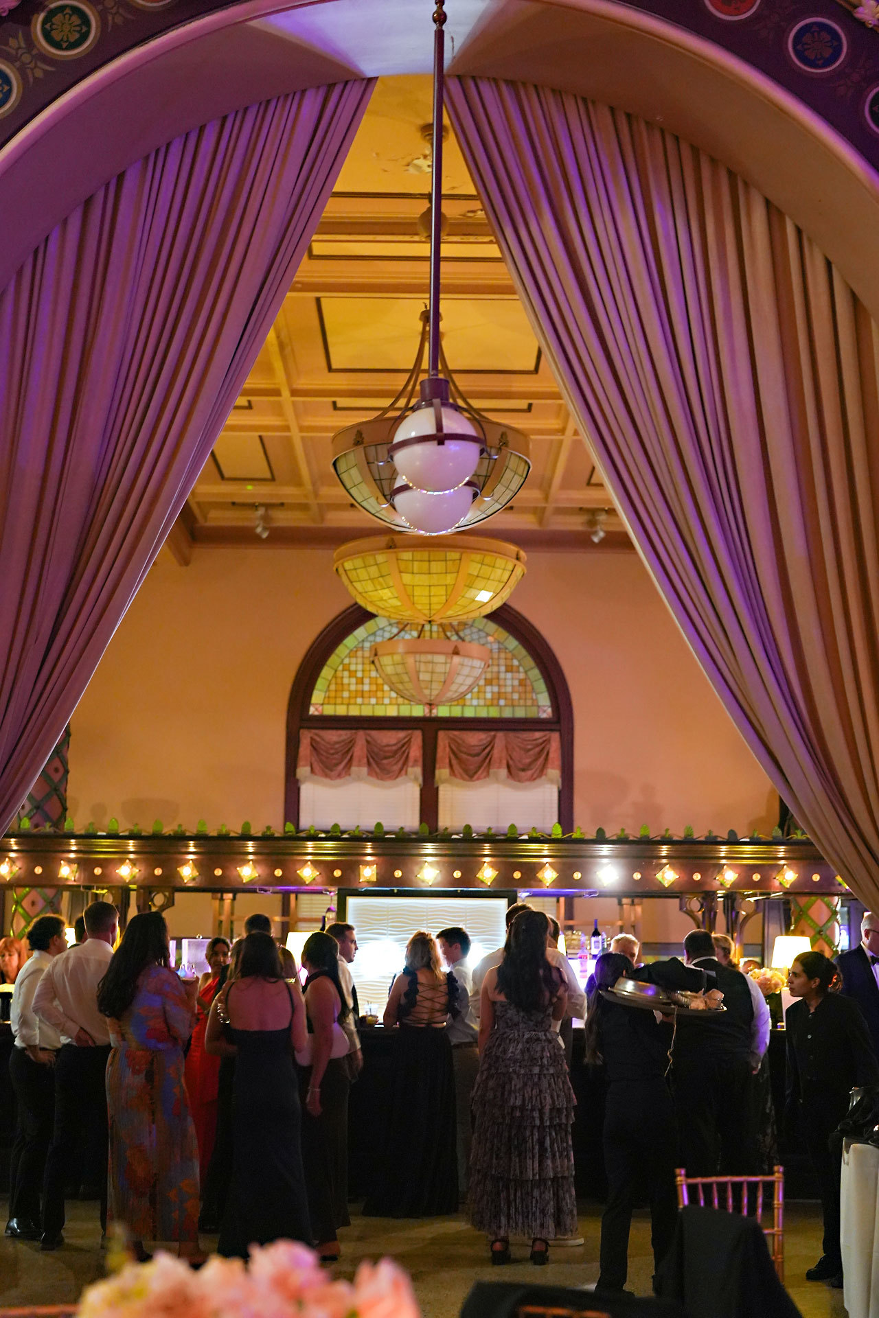Lauren Colin Crowne Plaza Union Station Grand Hall Indianapolis Wedding 315