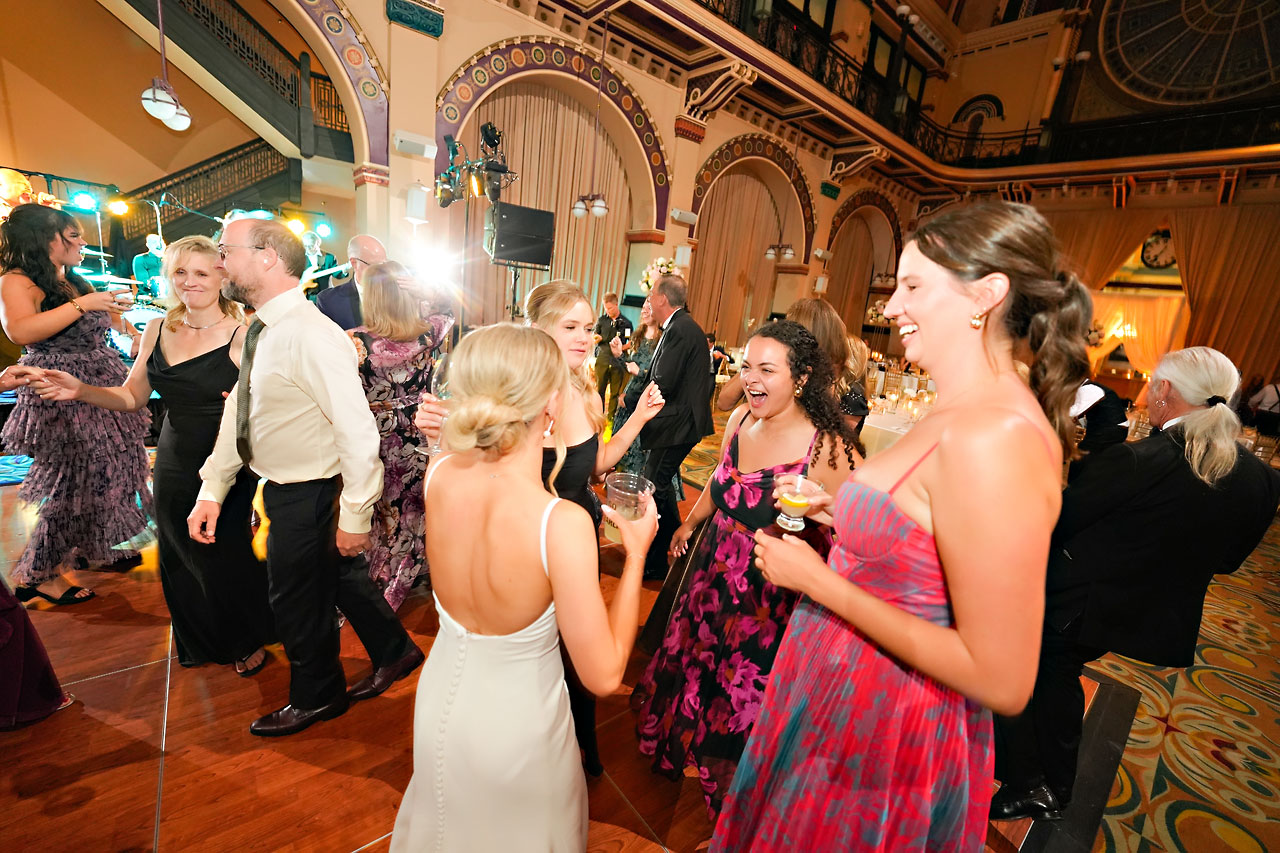 Lauren Colin Crowne Plaza Union Station Grand Hall Indianapolis Wedding 323
