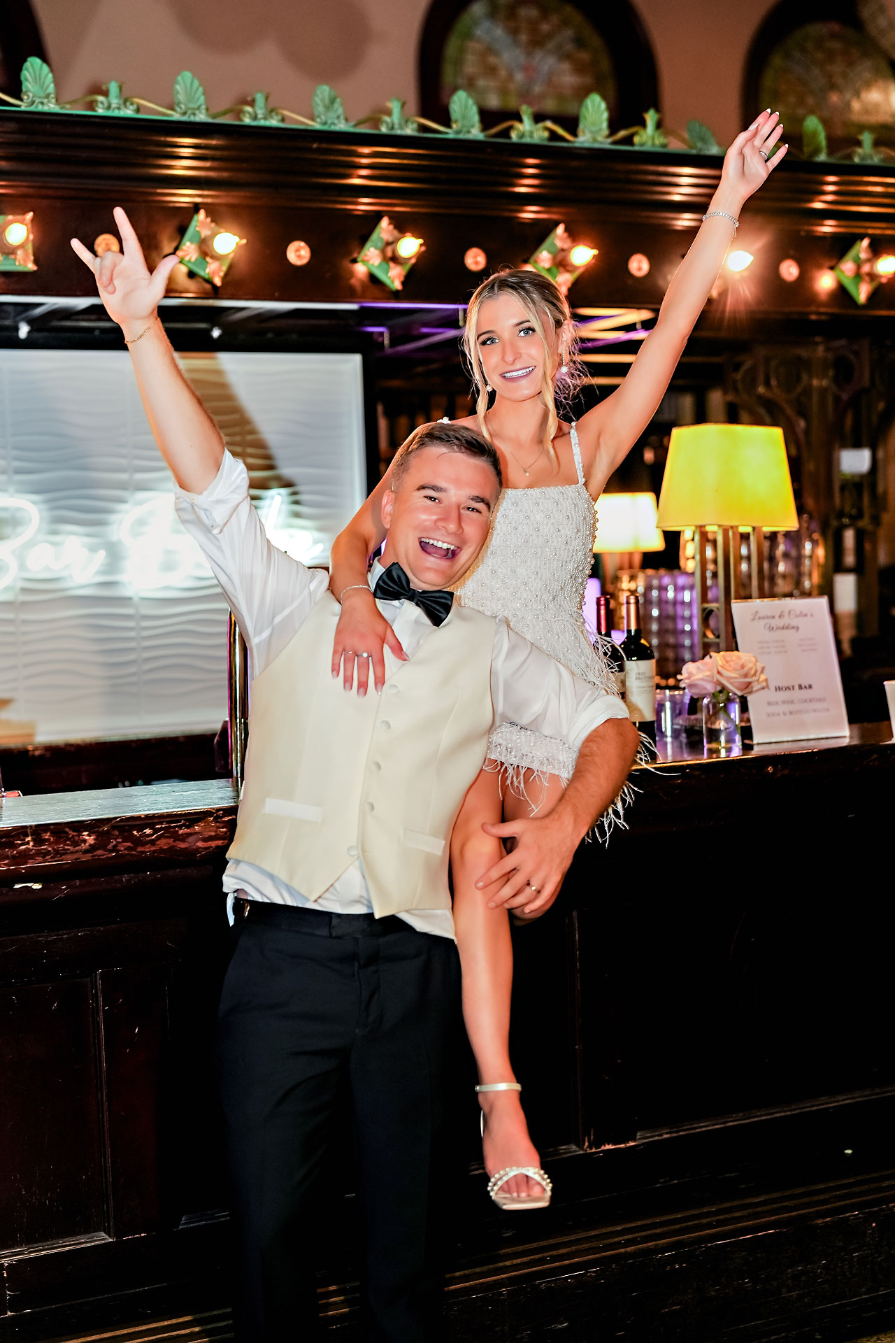 Lauren Colin Crowne Plaza Union Station Grand Hall Indianapolis Wedding 327